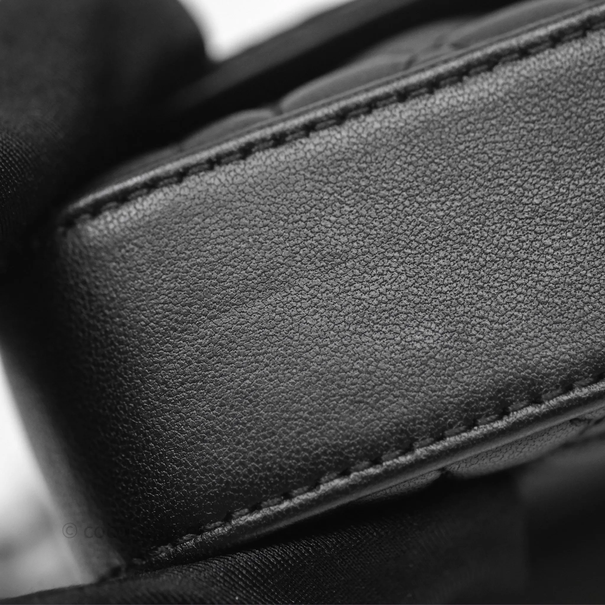 Christian Dior Dior Talk Phone Pouch Black Cannage Lambskin