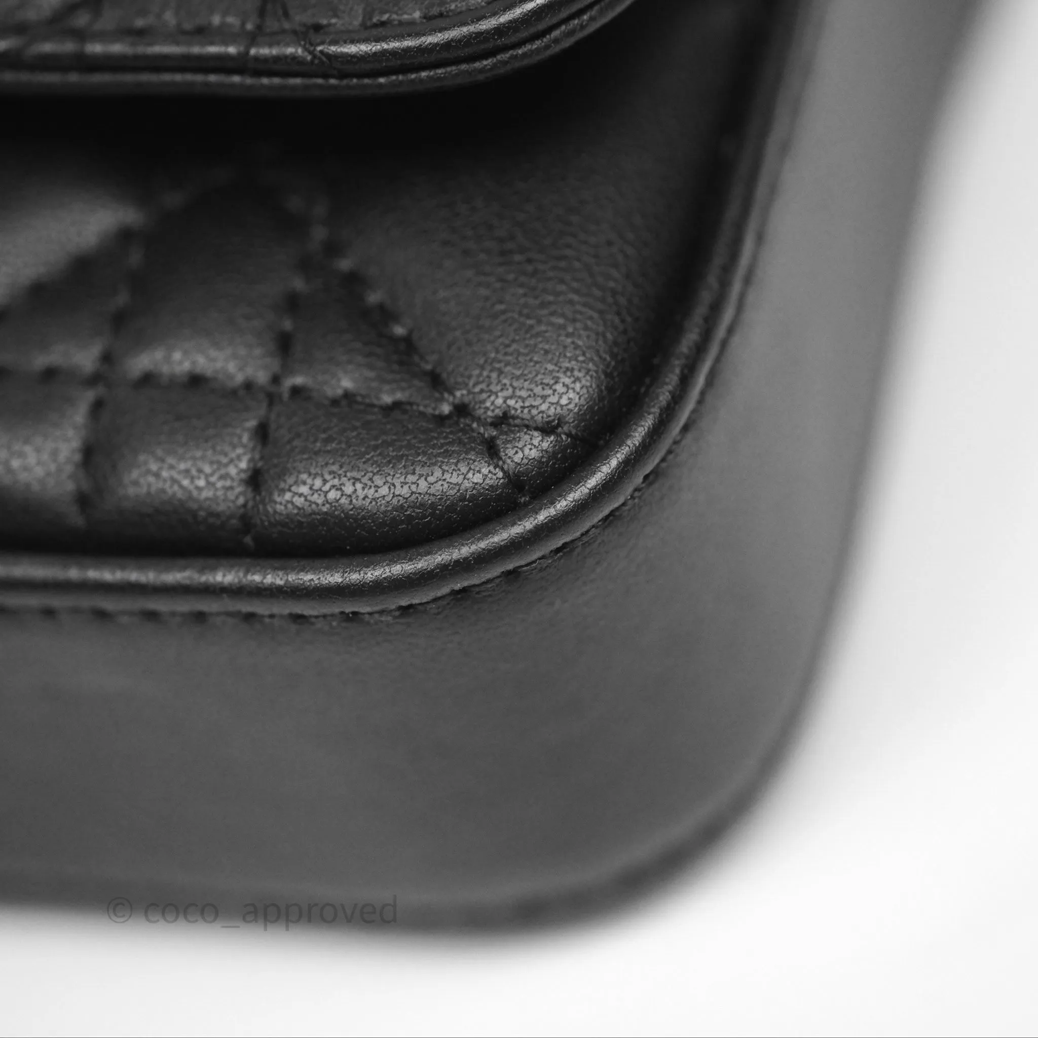 Christian Dior Dior Talk Phone Pouch Black Cannage Lambskin