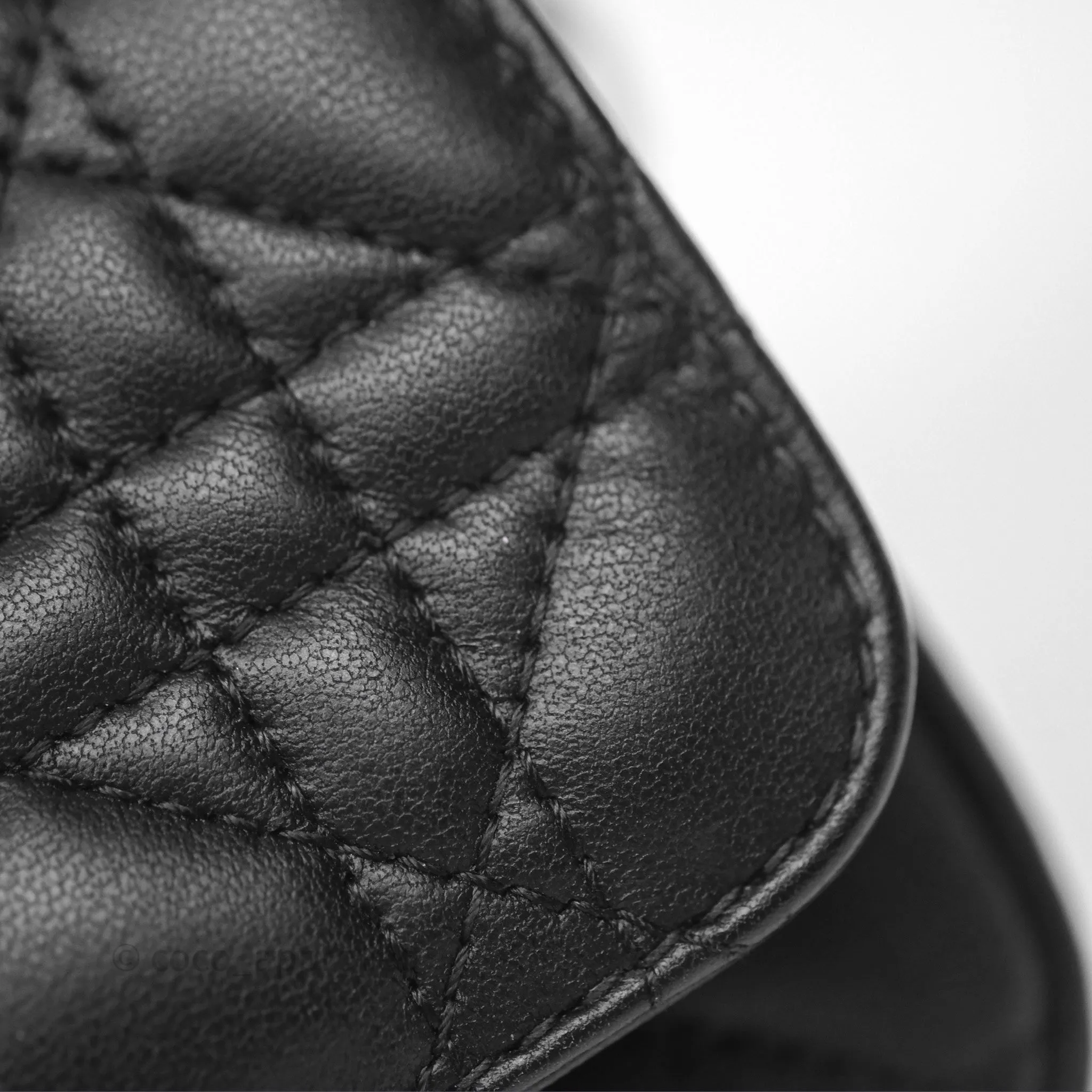 Christian Dior Dior Talk Phone Pouch Black Cannage Lambskin