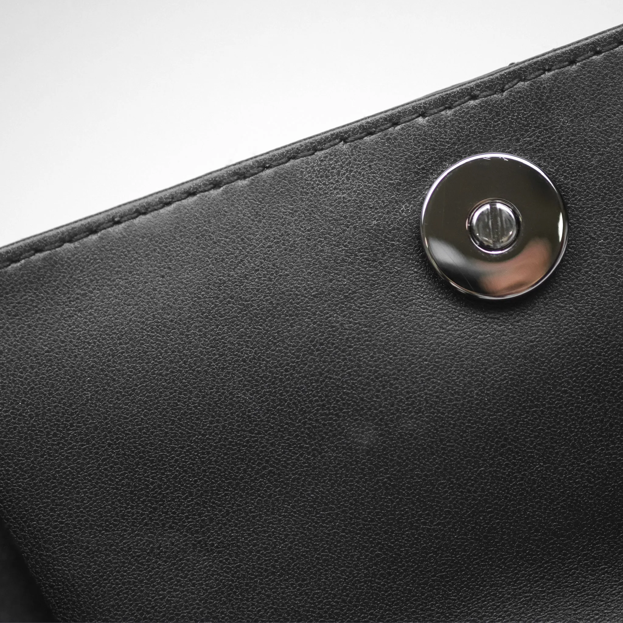 Christian Dior Dior Talk Phone Pouch Black Cannage Lambskin