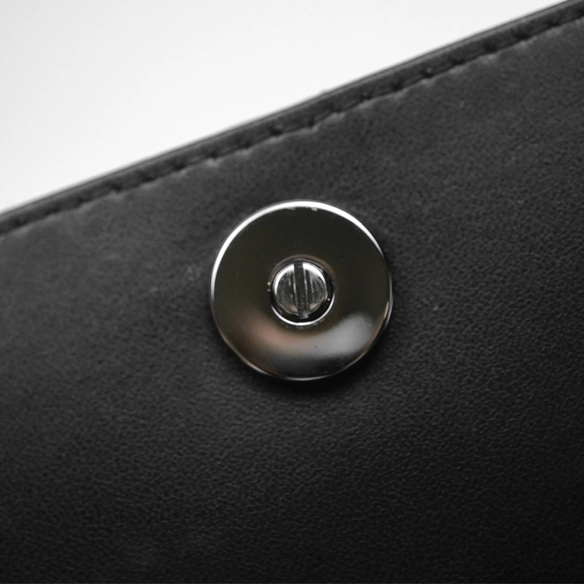 Christian Dior Dior Talk Phone Pouch Black Cannage Lambskin