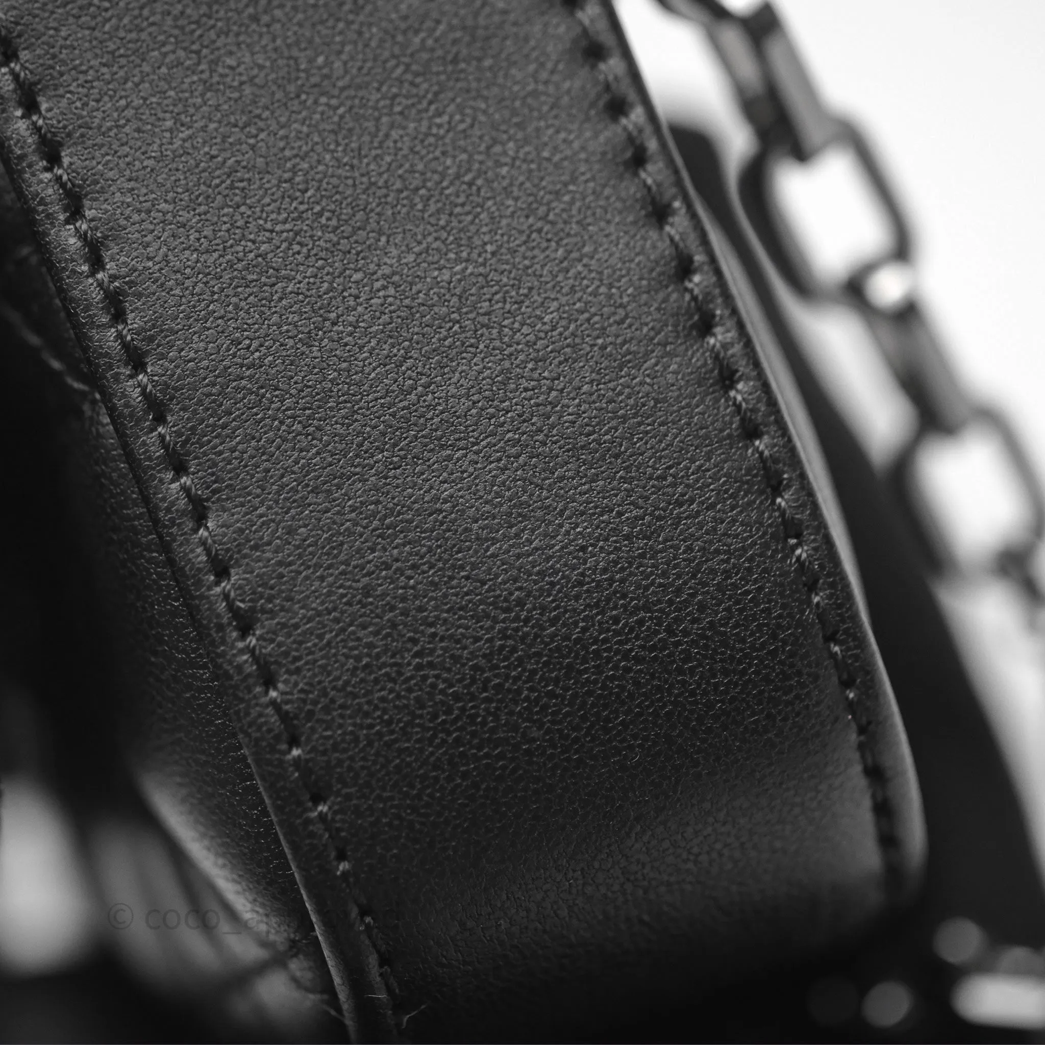 Christian Dior Dior Talk Phone Pouch Black Cannage Lambskin