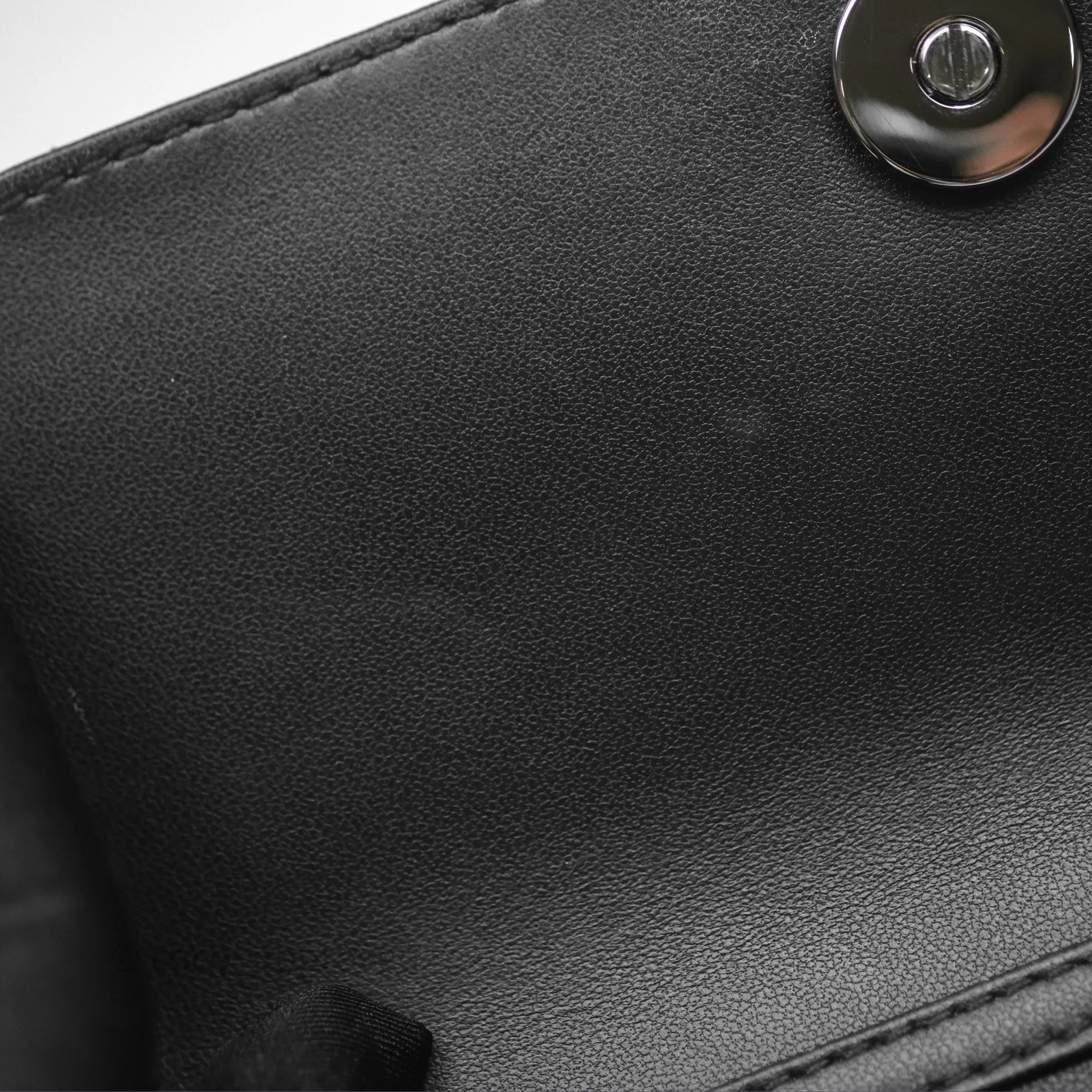 Christian Dior Dior Talk Phone Pouch Black Cannage Lambskin