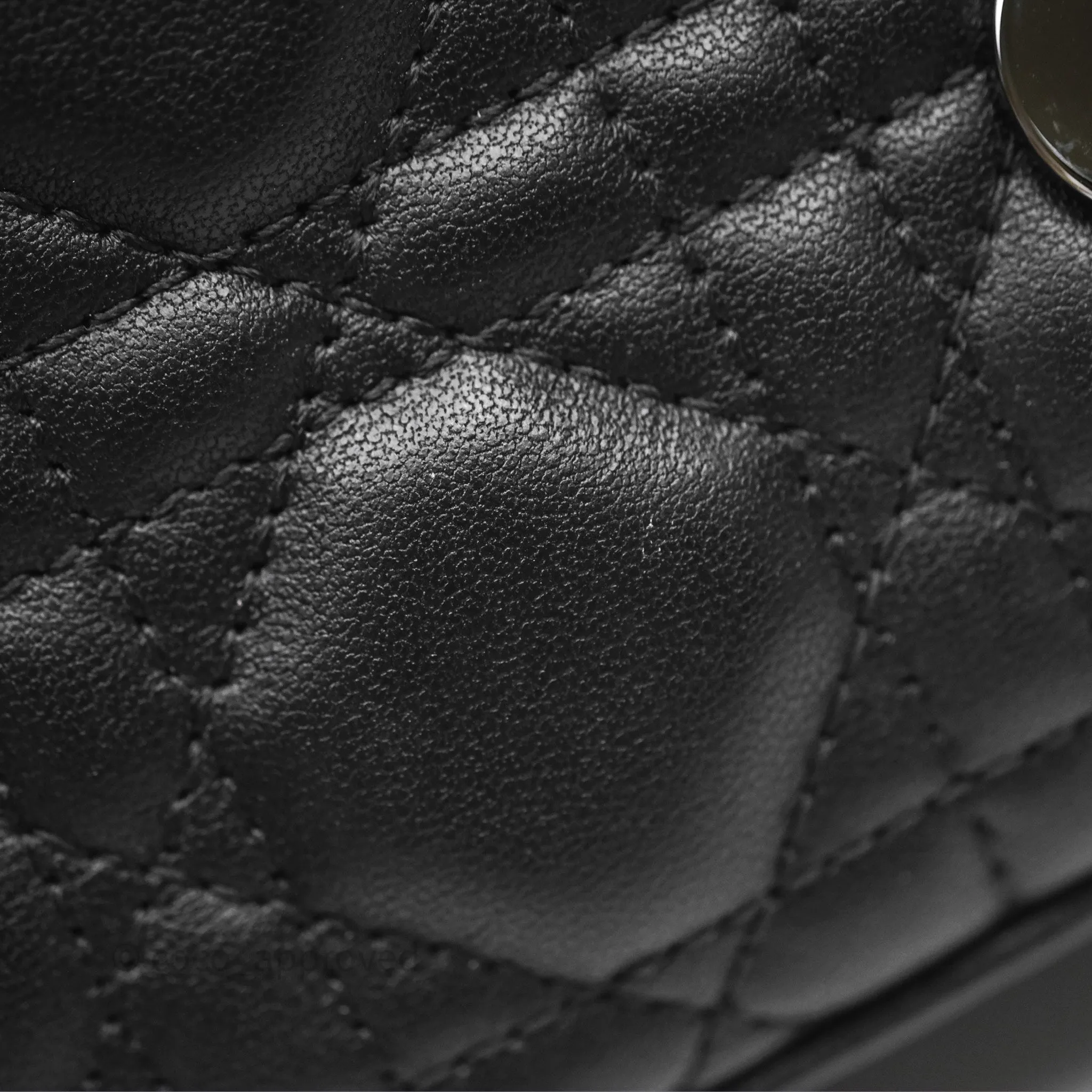 Christian Dior Dior Talk Phone Pouch Black Cannage Lambskin