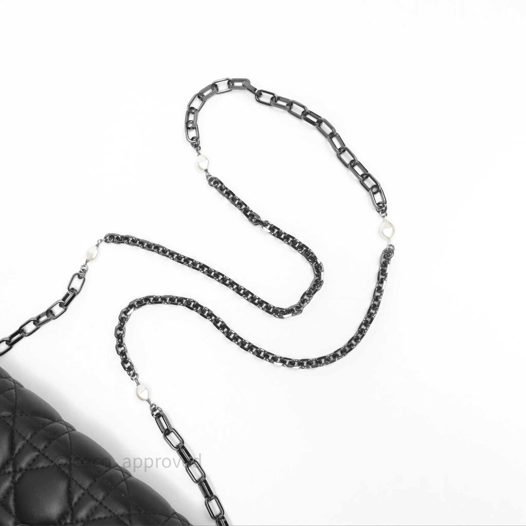 Christian Dior Dior Talk Phone Pouch Black Cannage Lambskin