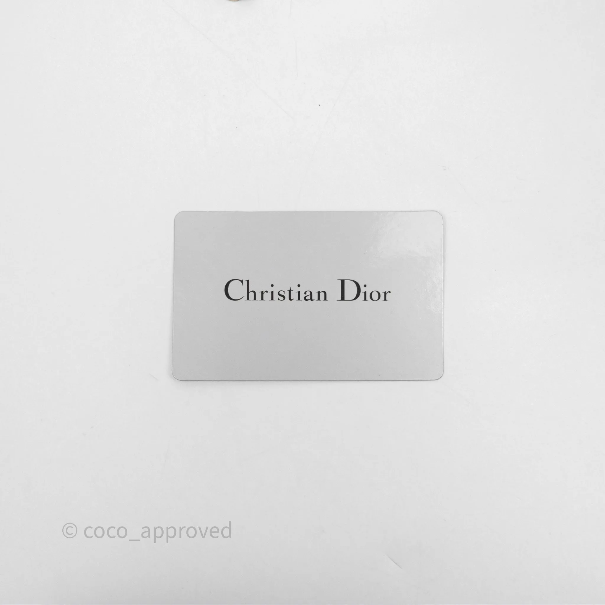 Christian Dior Lady Dior Call'in Dior Phone Holder Red Patent Cannage Calfskin