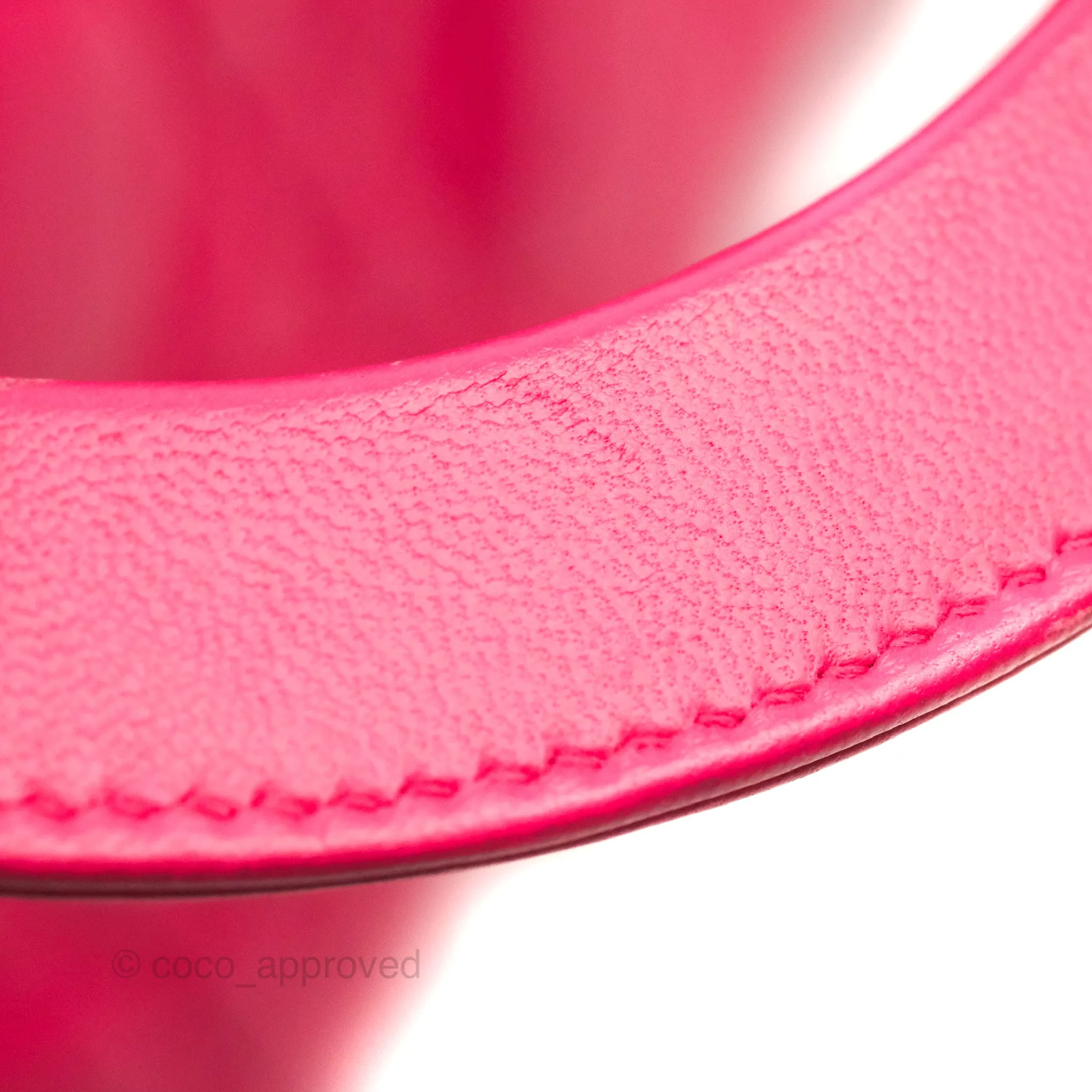 Christian Dior Lady Dior Medium Fuschia Pink Lambskin Gold Hardware