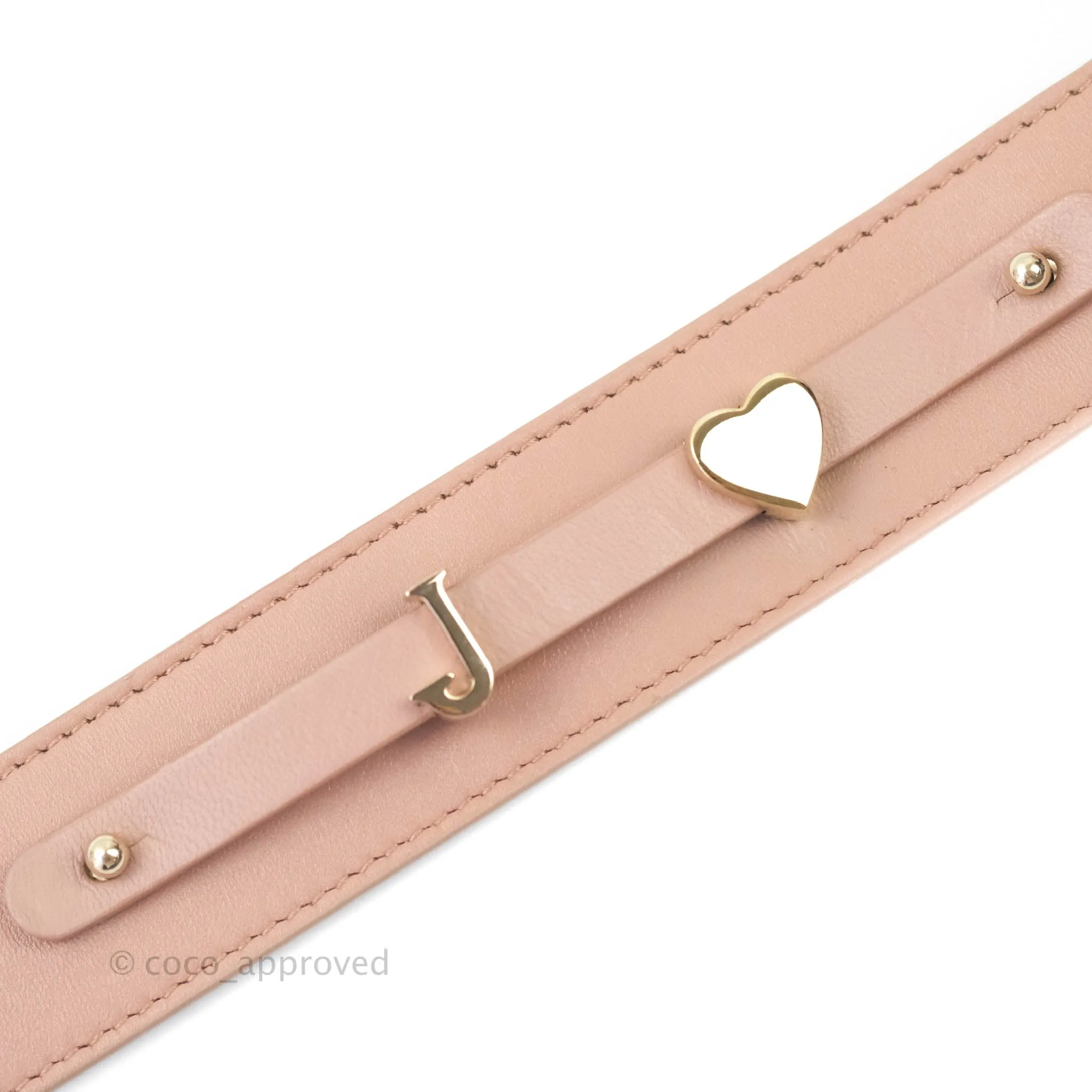 Christian Dior Lambskin My ABCDior Lady Dior Dark Beige Gold Hardware