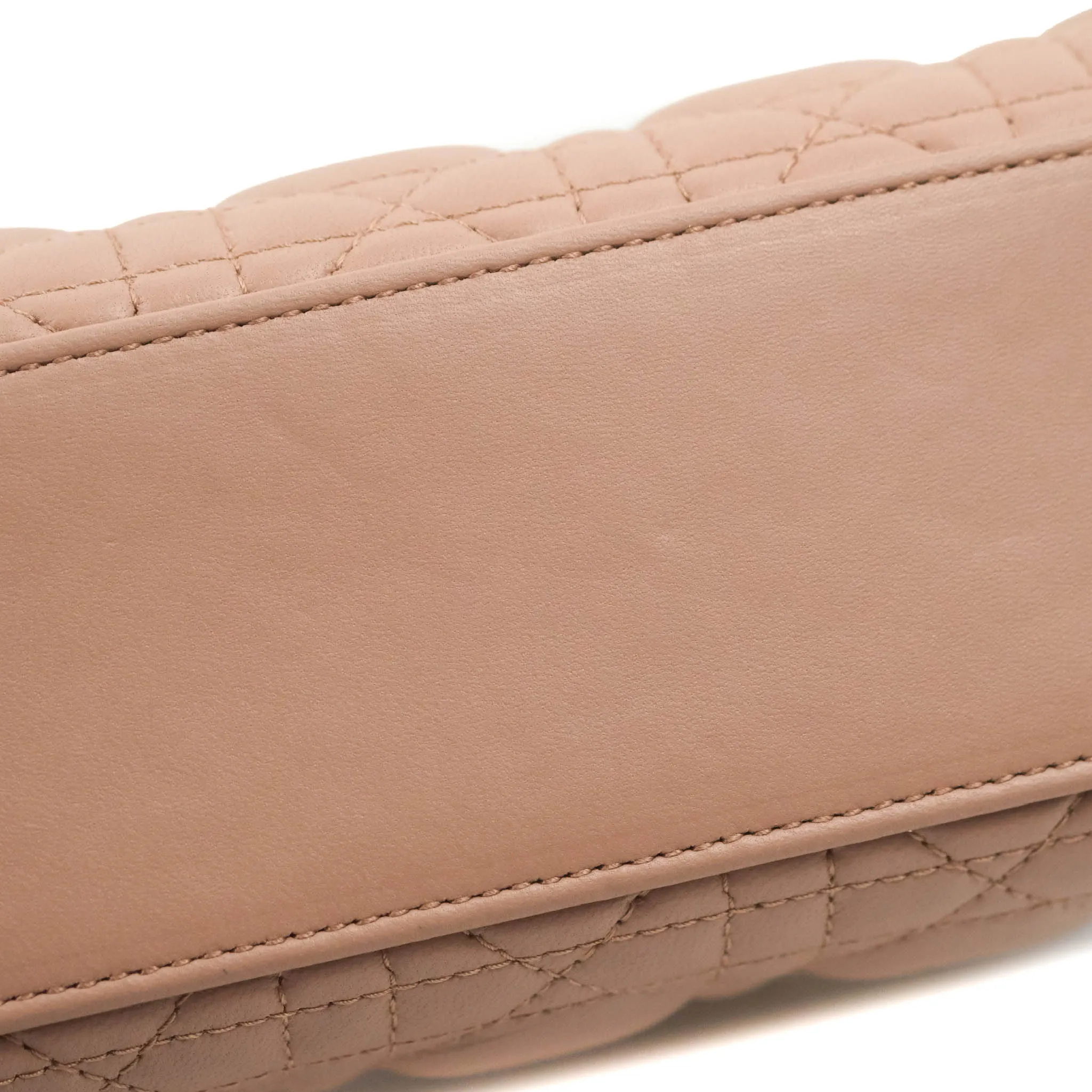 Christian Dior Lambskin My ABCDior Lady Dior Fard Gold Hardware