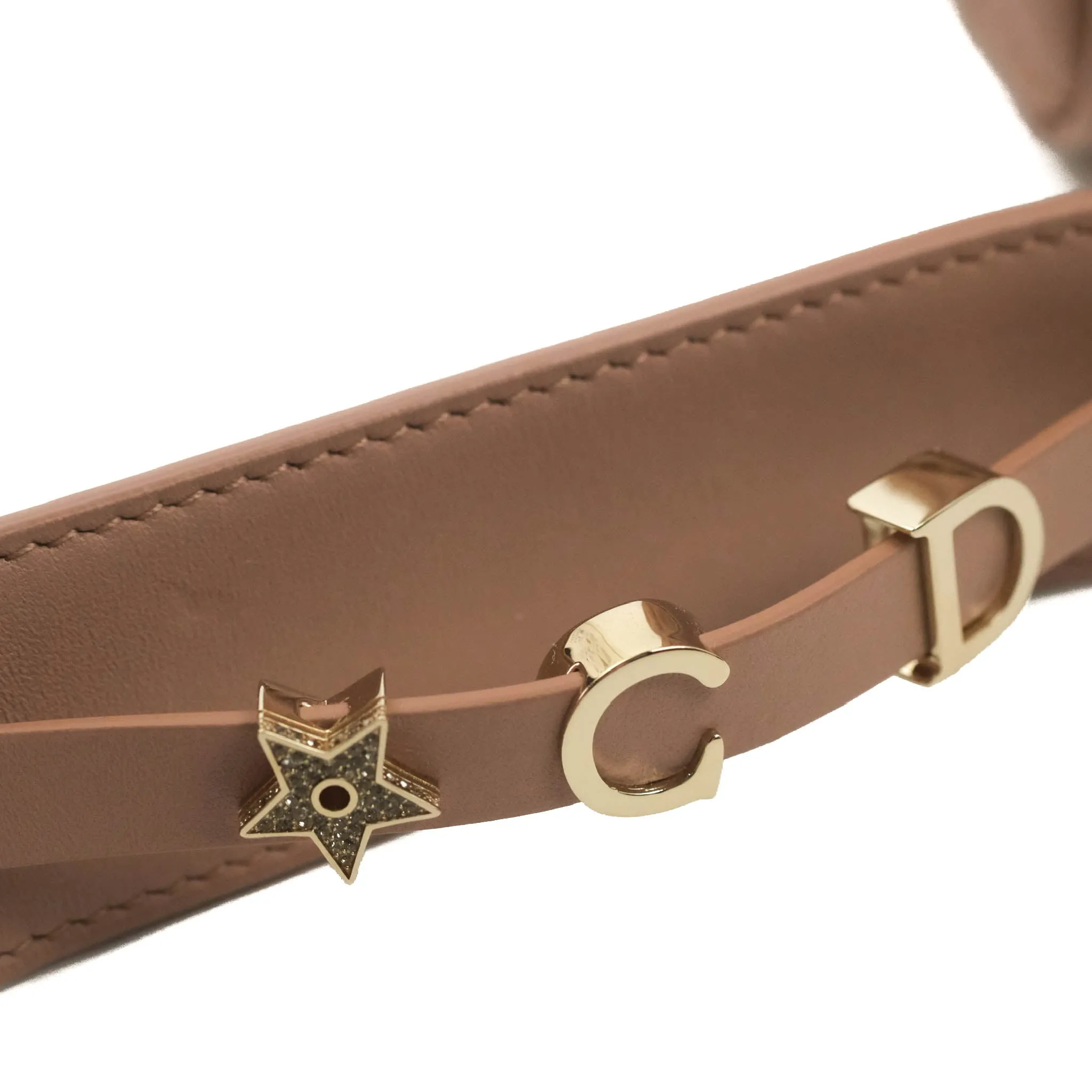 Christian Dior Lambskin My ABCDior Lady Dior Fard Gold Hardware