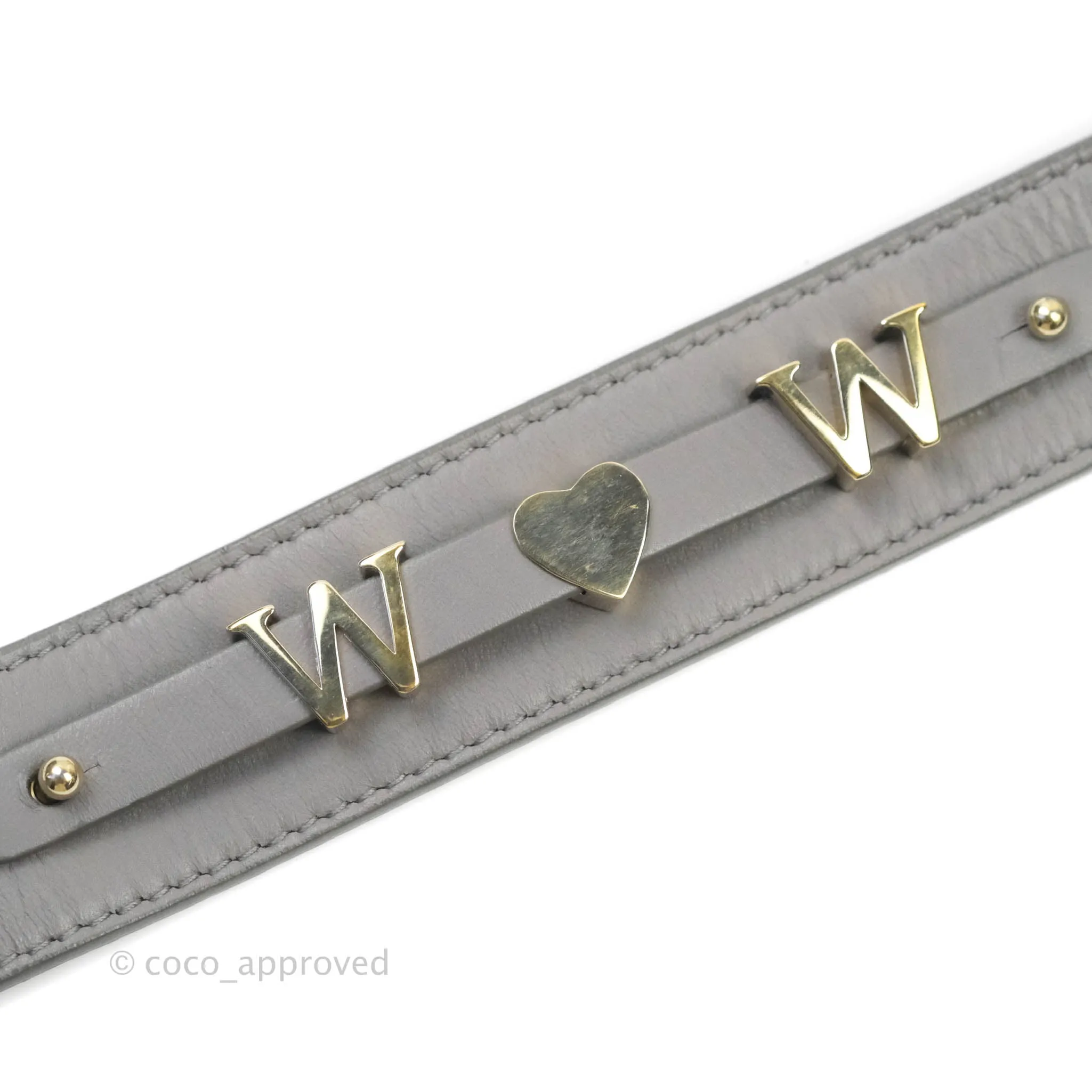 Christian Dior Lambskin My ABCDior Lady Dior Grey Gold Hardware