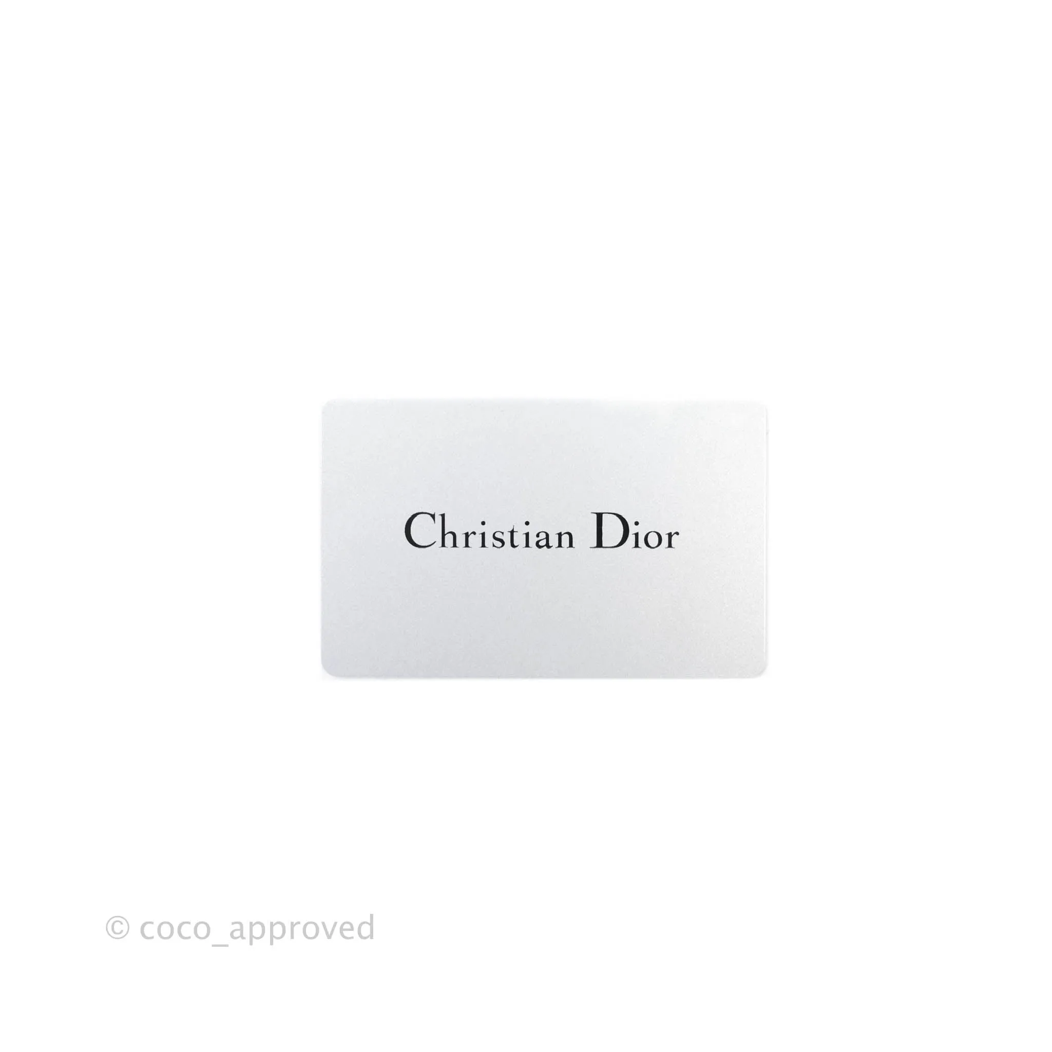 Christian Dior Lambskin My ABCDior Lady Dior Grey Gold Hardware