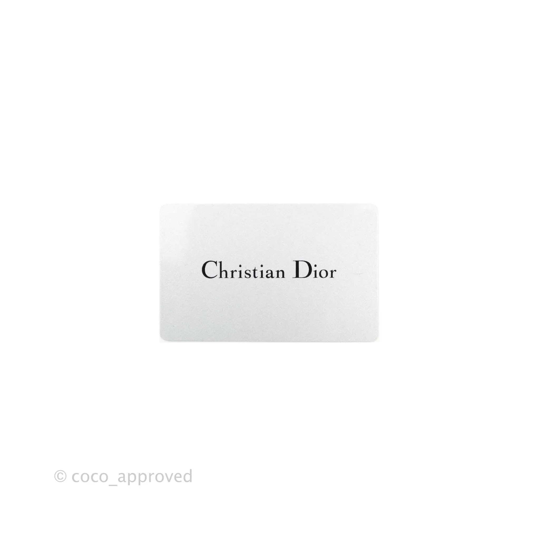 Christian Dior Lambskin My ABCDior Lady Dior Grey Gold Hardware