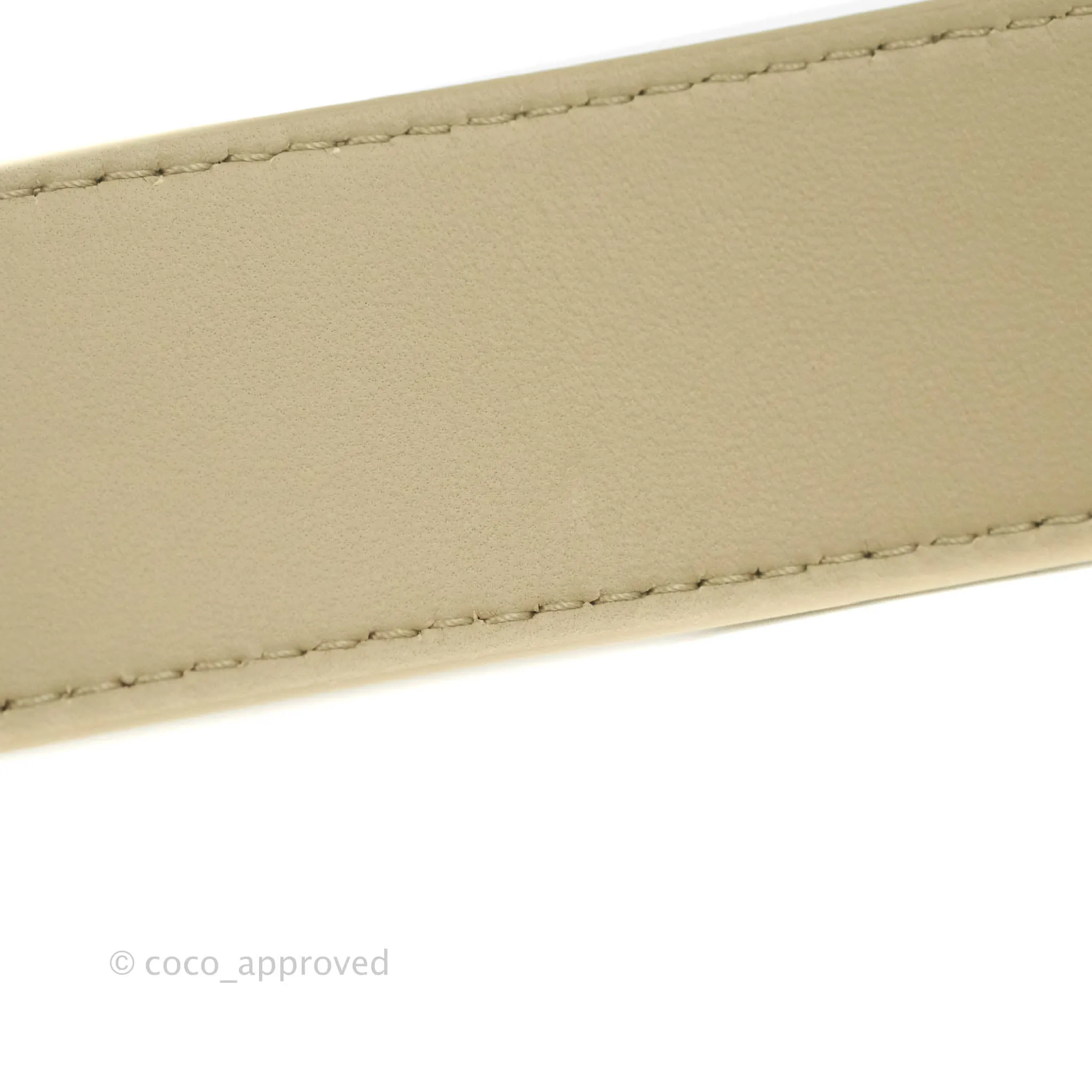Christian Dior Lambskin My ABCDior Lady Dior Matte Beige Gold Hardware