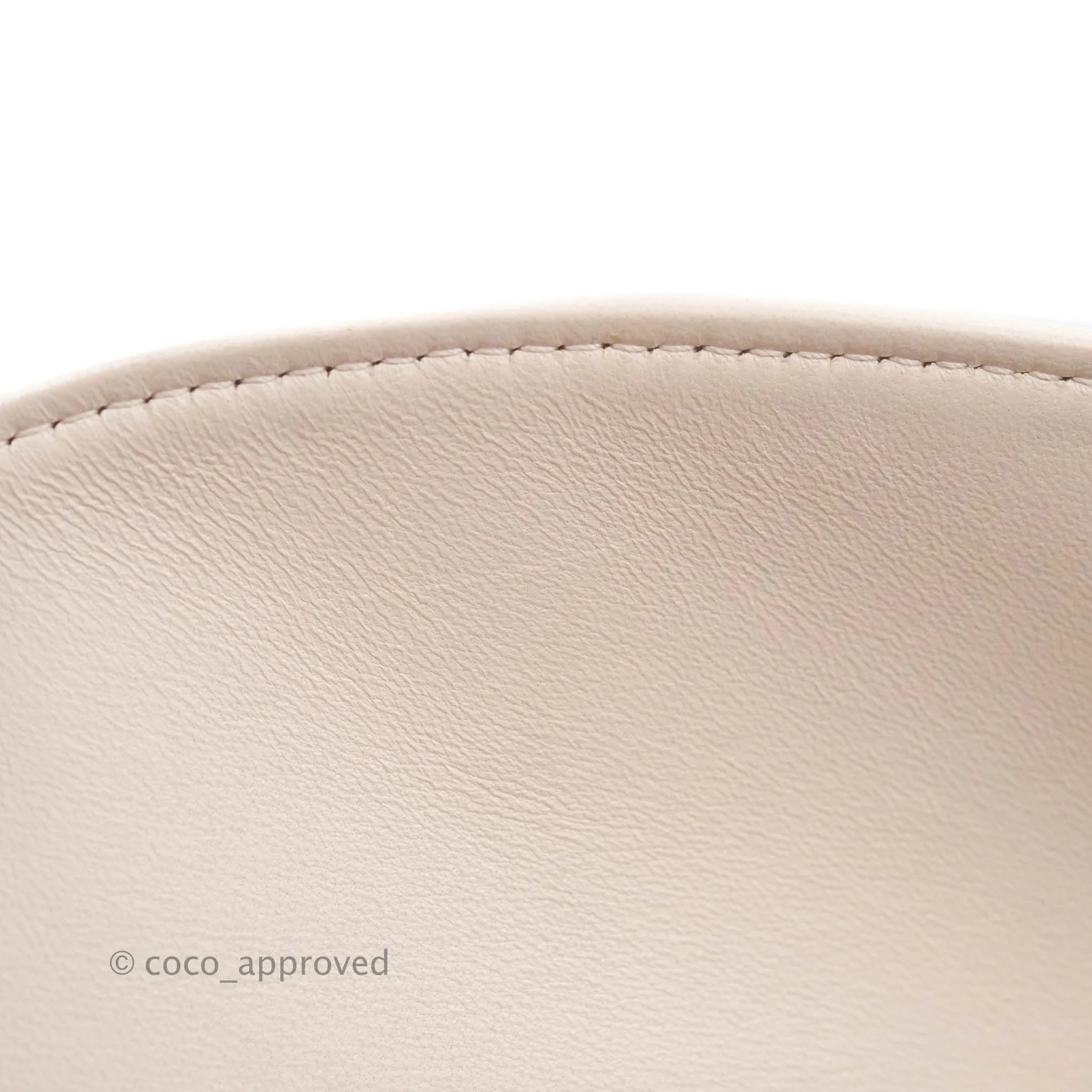 Christian Dior Lambskin My ABCDior Lady Dior Pale Pink Gold Hardware