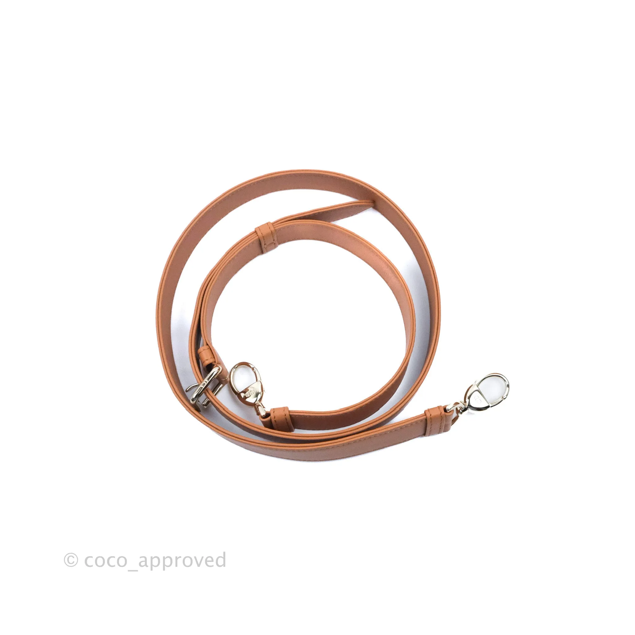 Christian Dior Medium Lady Dior Caramel Lambskin Gold Hardware