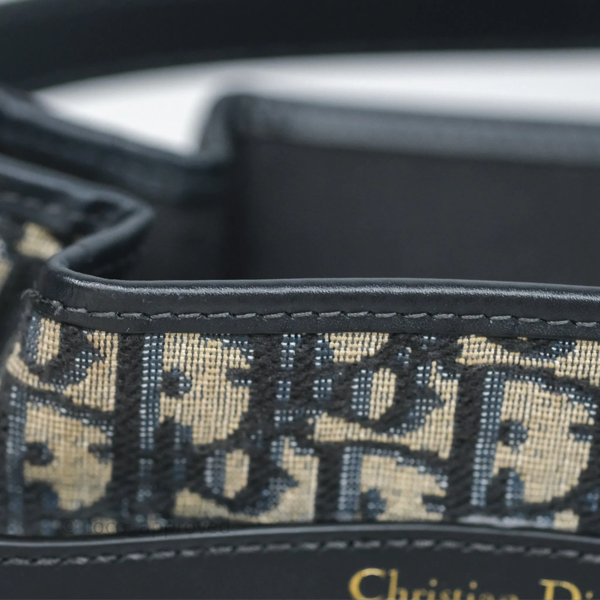 Christian Dior Medium O C'est Dior Bucket Bag Blue Dior Oblique Jacquard