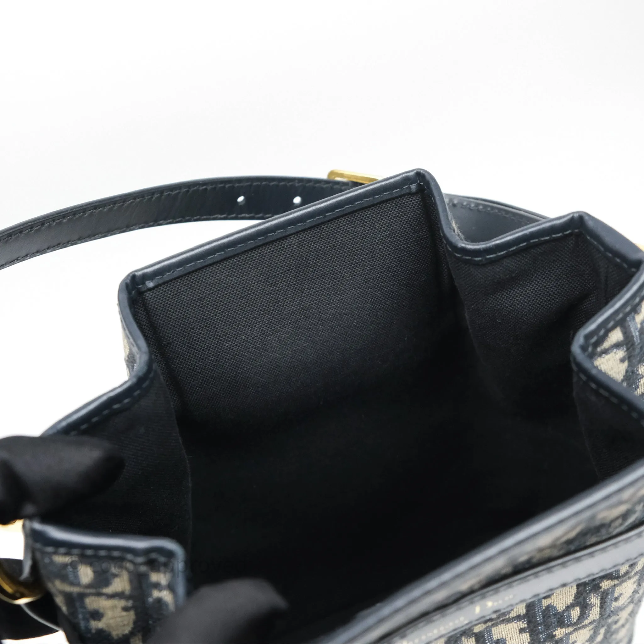 Christian Dior Medium O C'est Dior Bucket Bag Blue Dior Oblique Jacquard