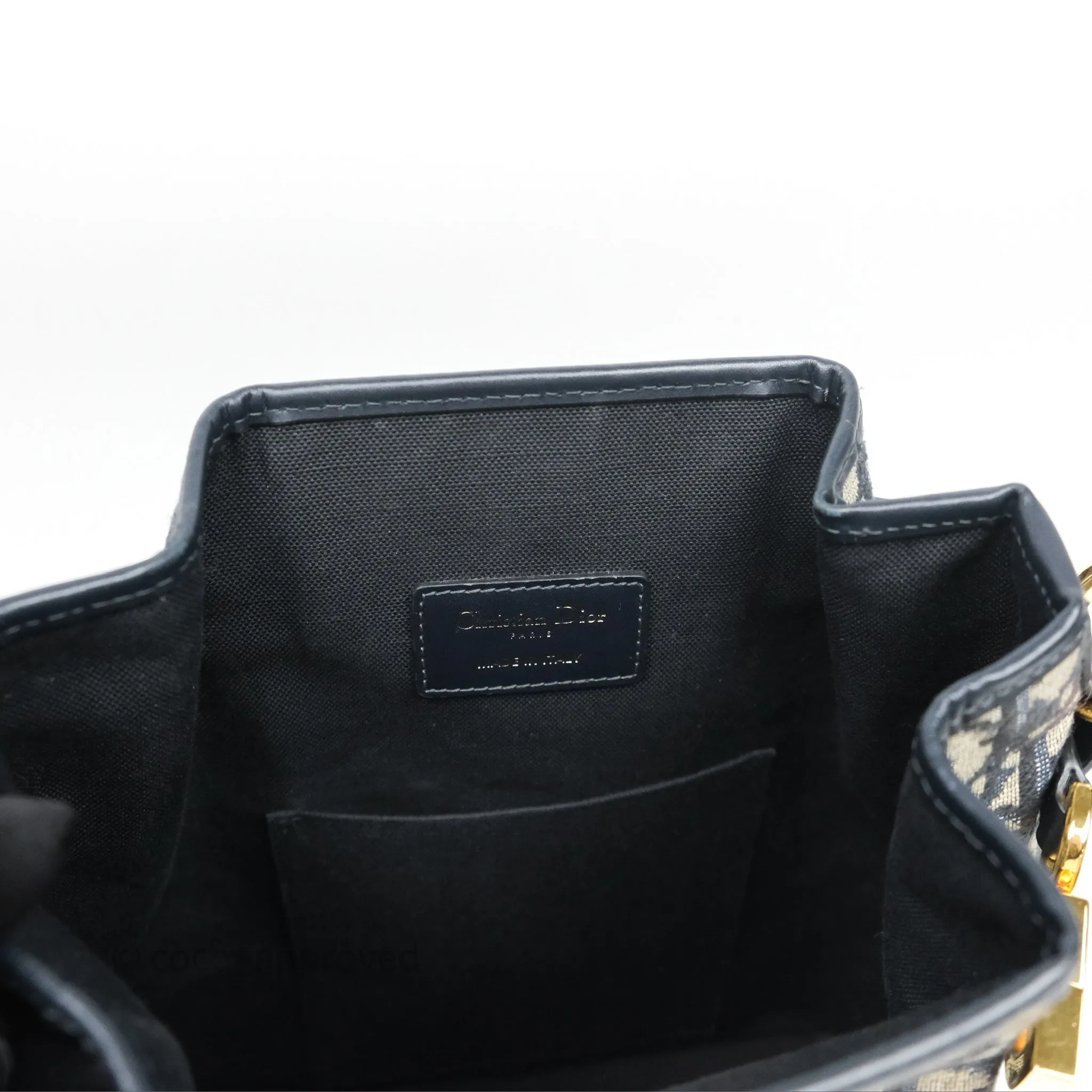 Christian Dior Medium O C'est Dior Bucket Bag Blue Dior Oblique Jacquard