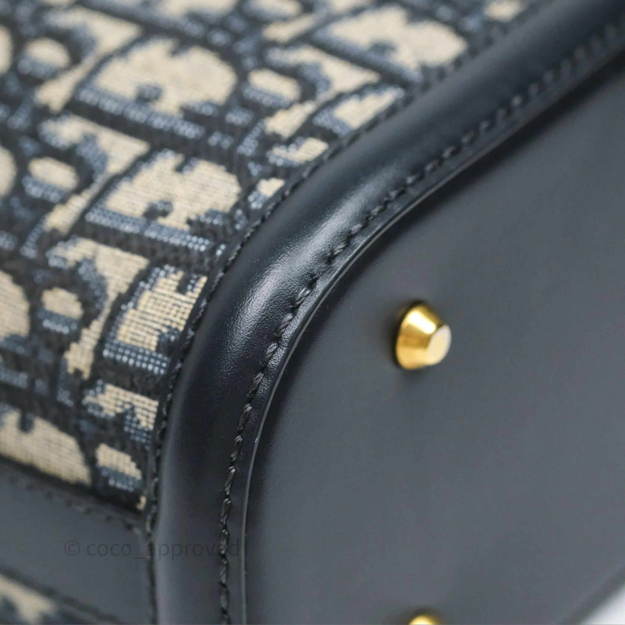 Christian Dior Medium O C'est Dior Bucket Bag Blue Dior Oblique Jacquard