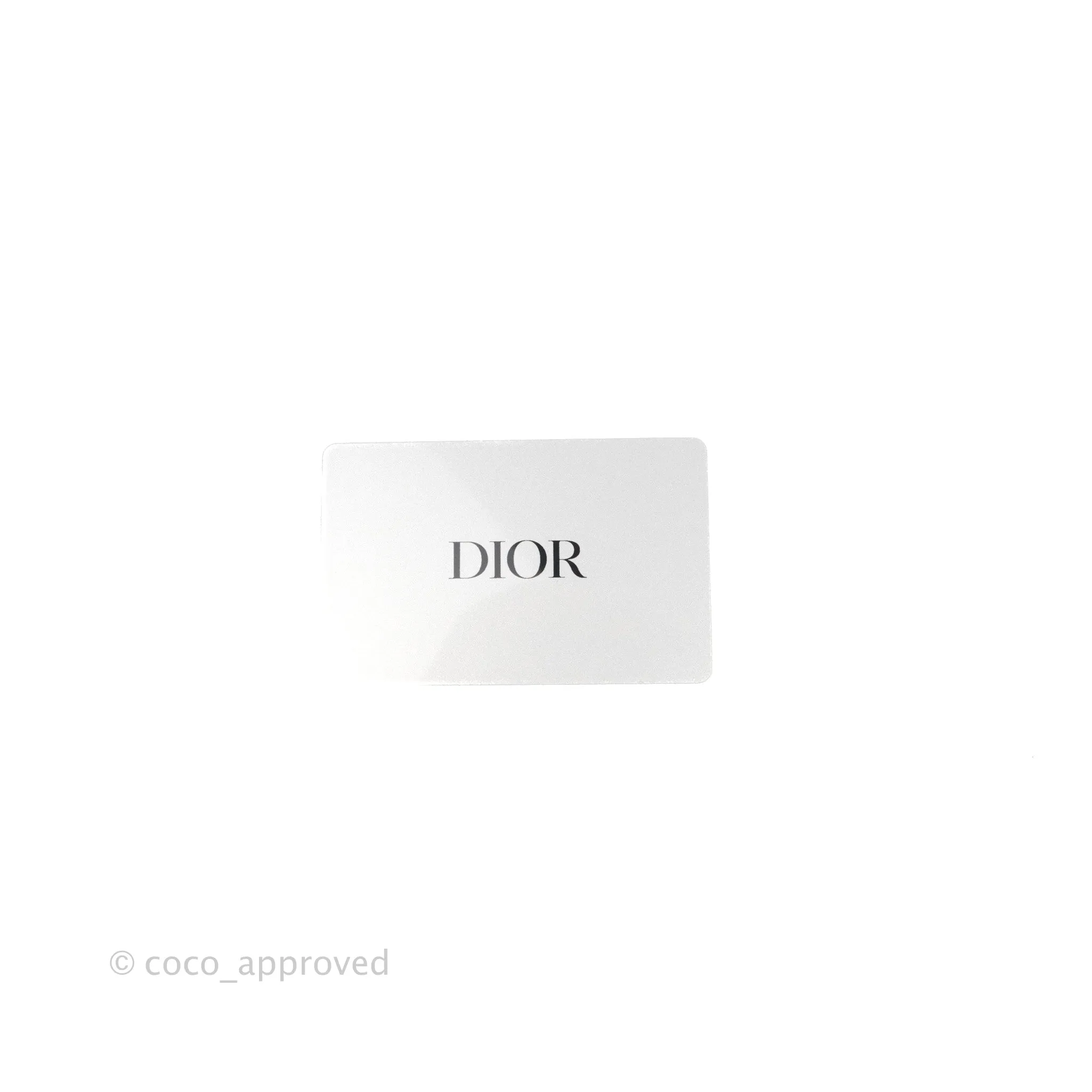 Christian Dior Medium (Old Small) Dior Navy Oblique Embroidery Canvas Book Tote