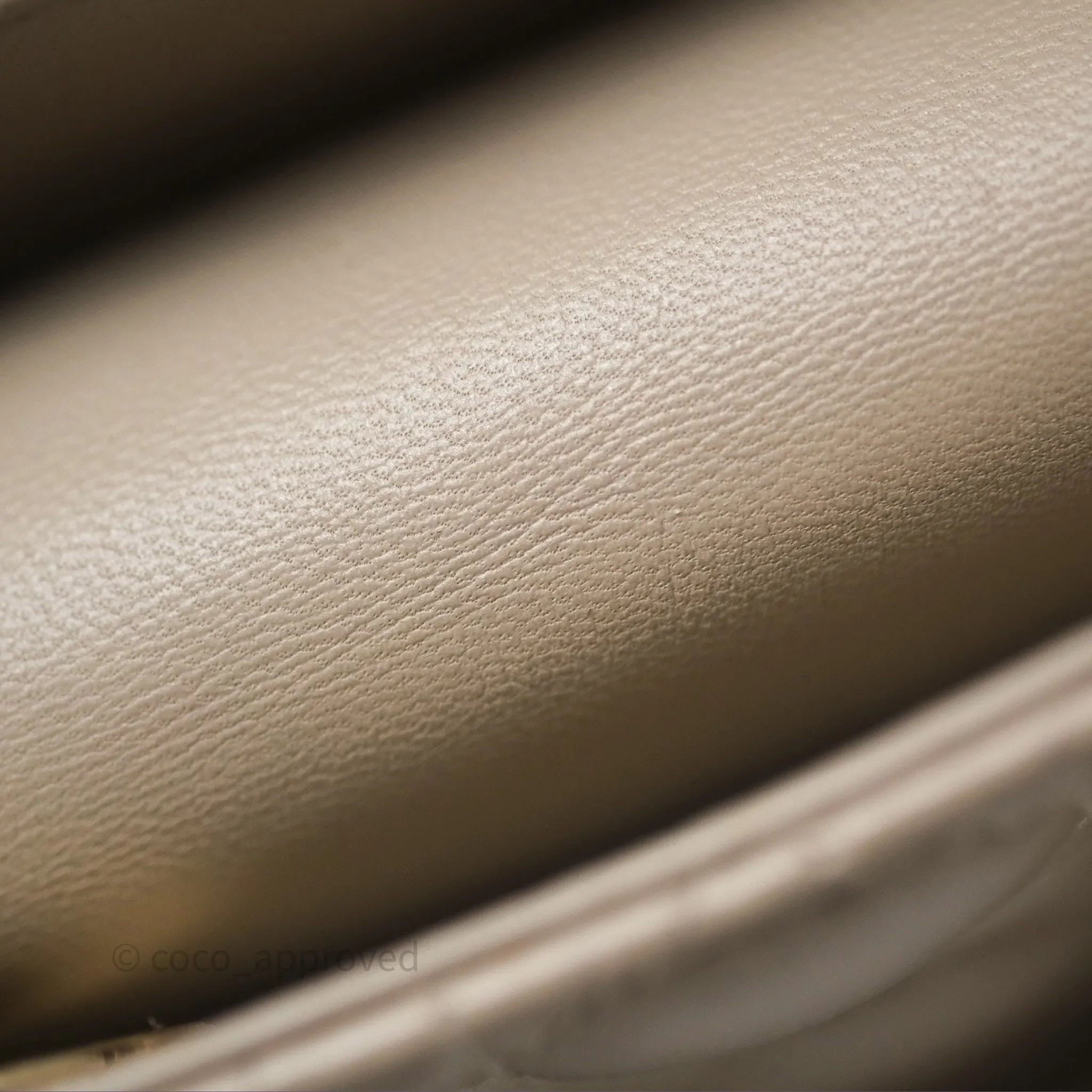 Christian Dior Micro Lady Dior Cannage Beige Lambskin Gold Hardware