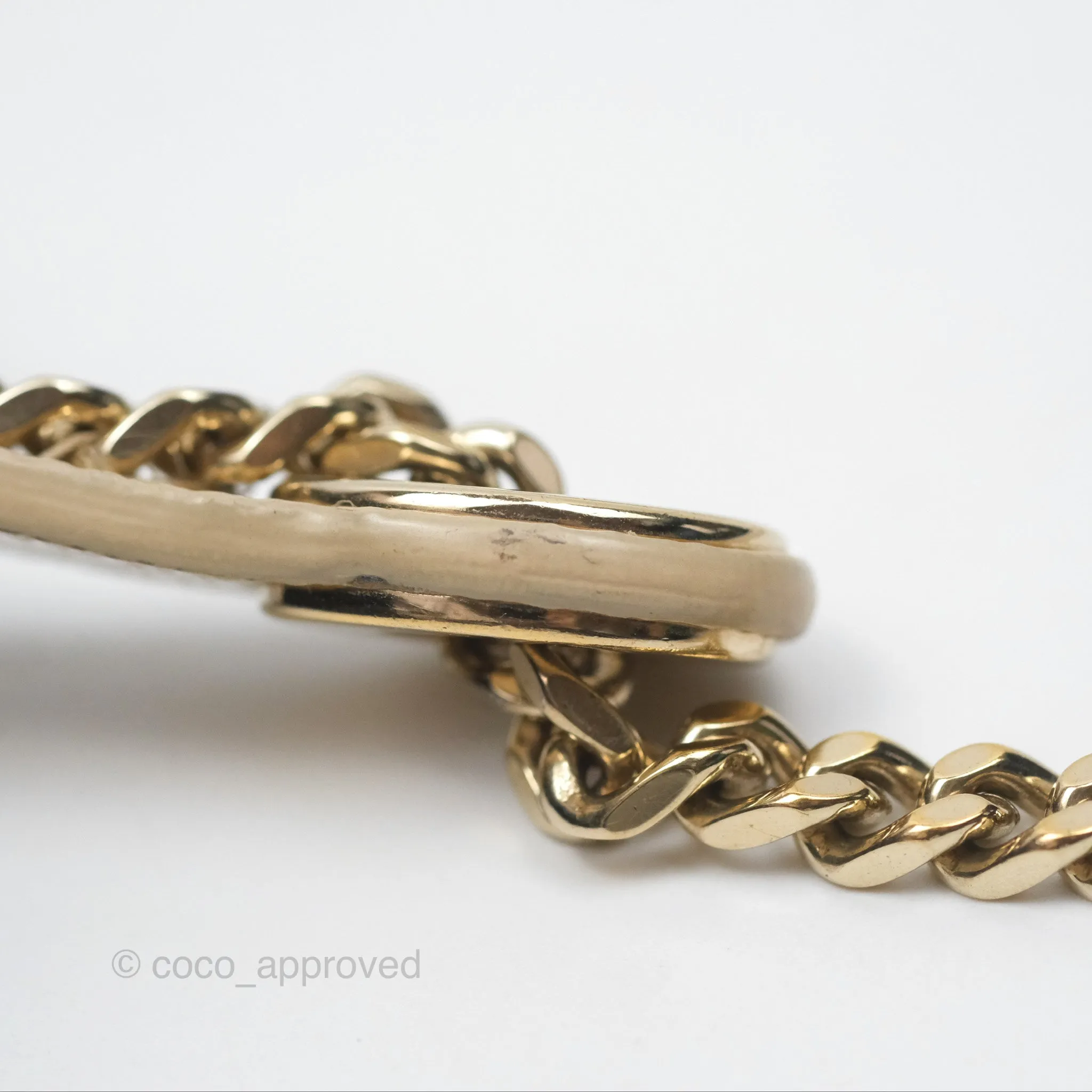 Christian Dior Mini Lady Dior Beige Lizard Gold Hardware