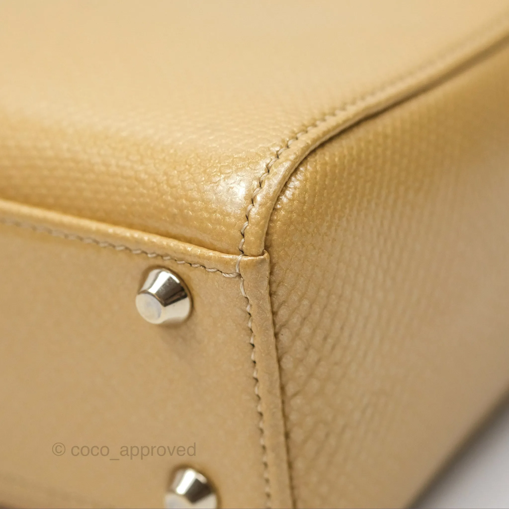 Christian Dior Mini Lady Dior Beige Lizard Gold Hardware
