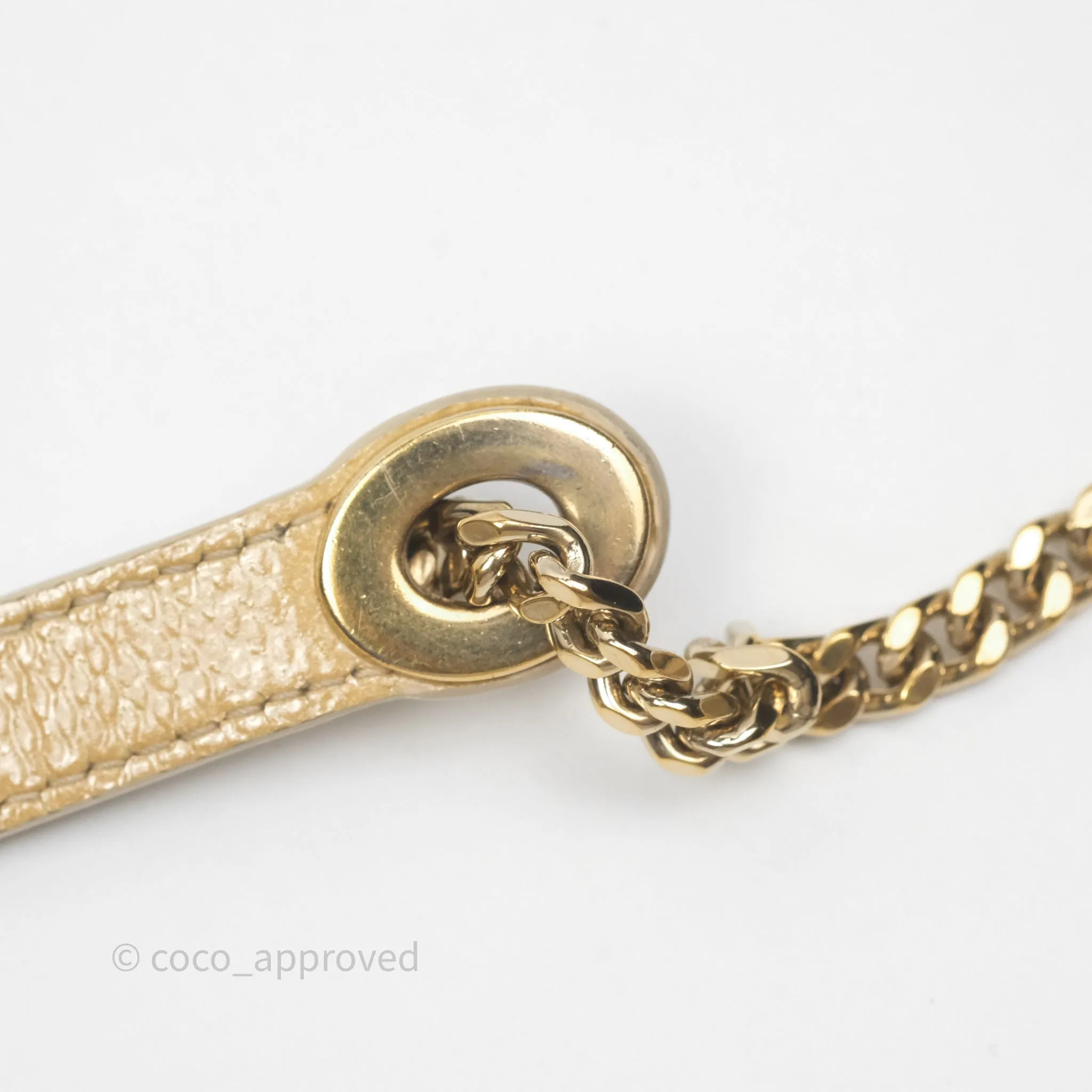 Christian Dior Mini Lady Dior Beige Lizard Gold Hardware