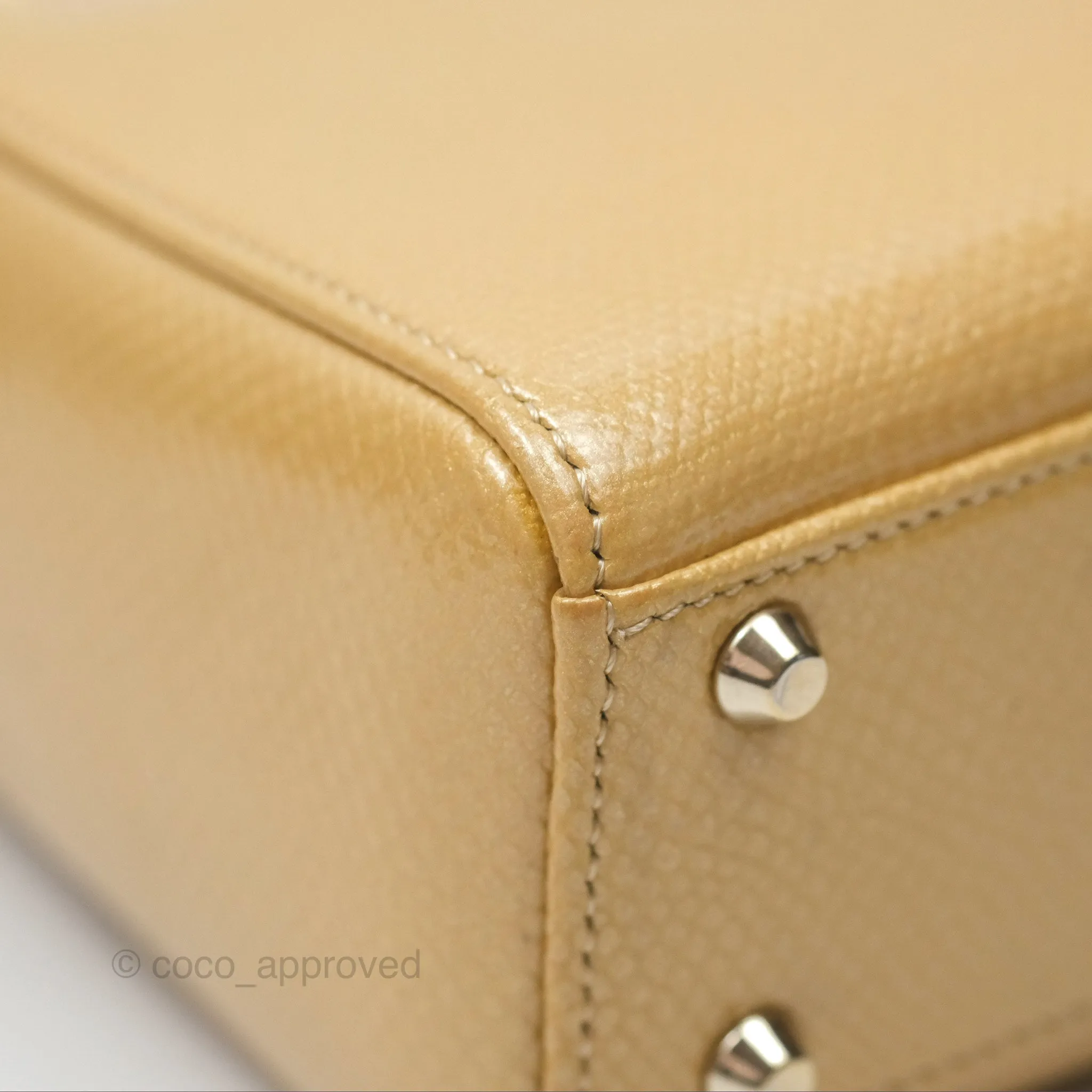 Christian Dior Mini Lady Dior Beige Lizard Gold Hardware
