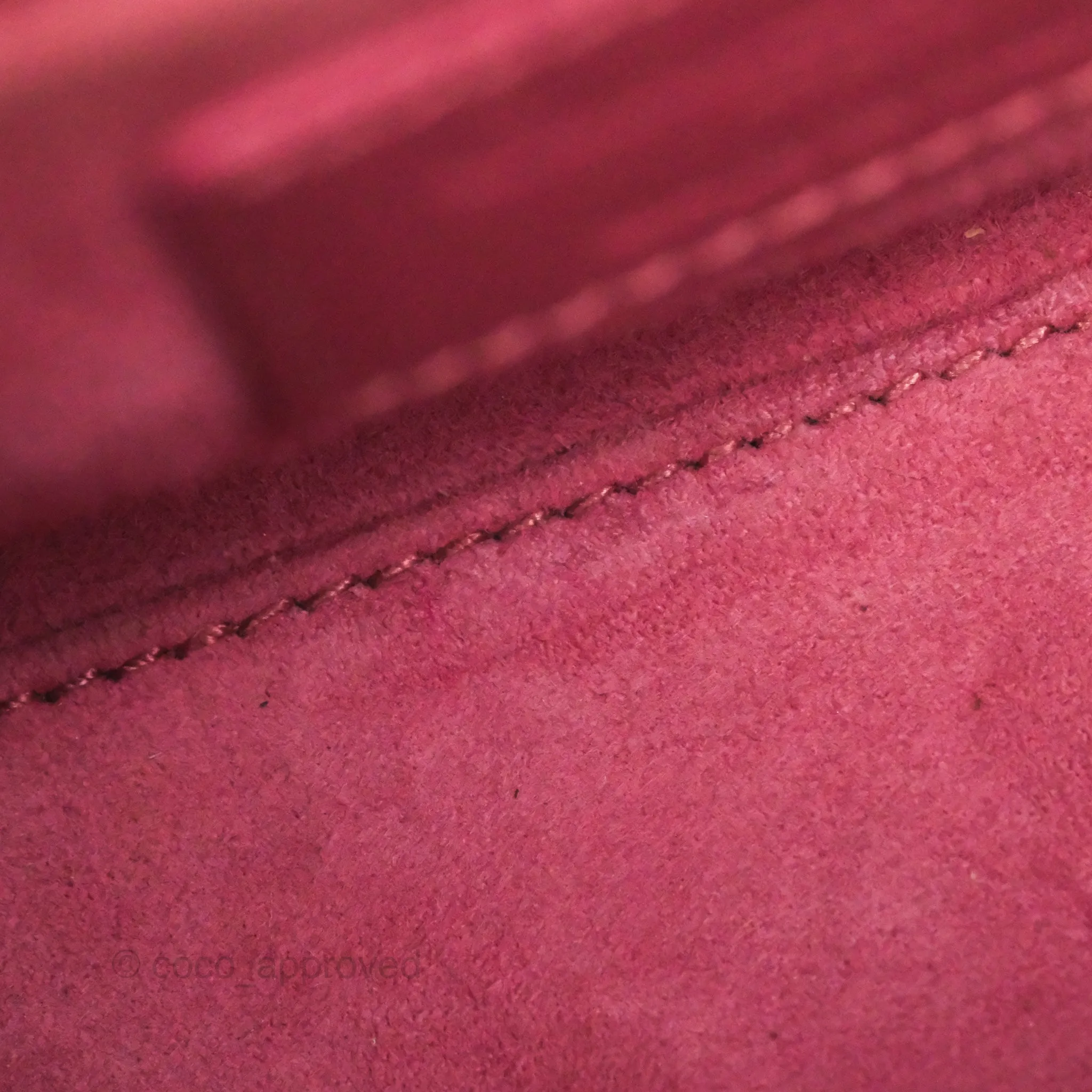 Christian Dior Mini Lady Dior Dusty Pink Patent Gold Hardware