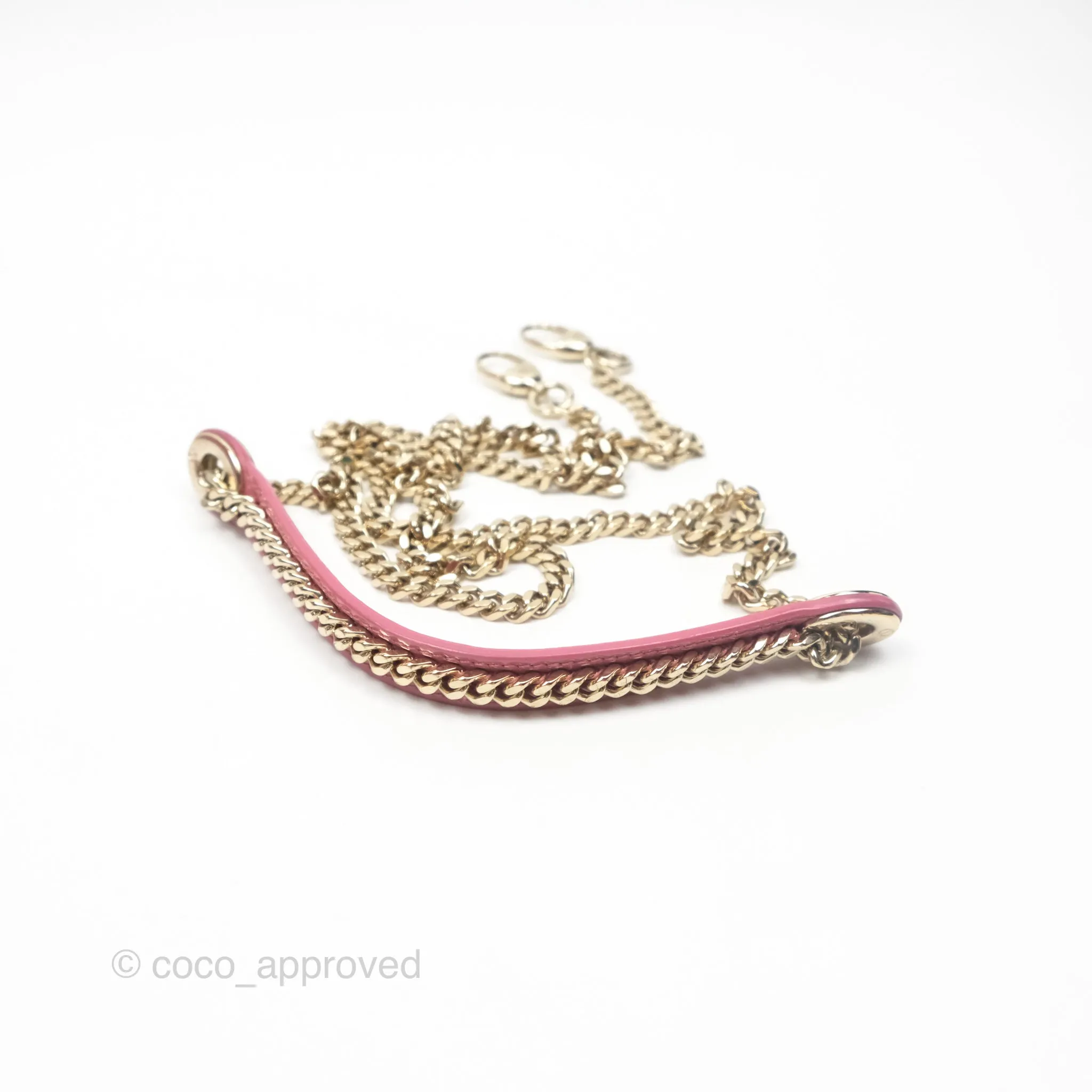 Christian Dior Mini Lady Dior Dusty Pink Patent Gold Hardware