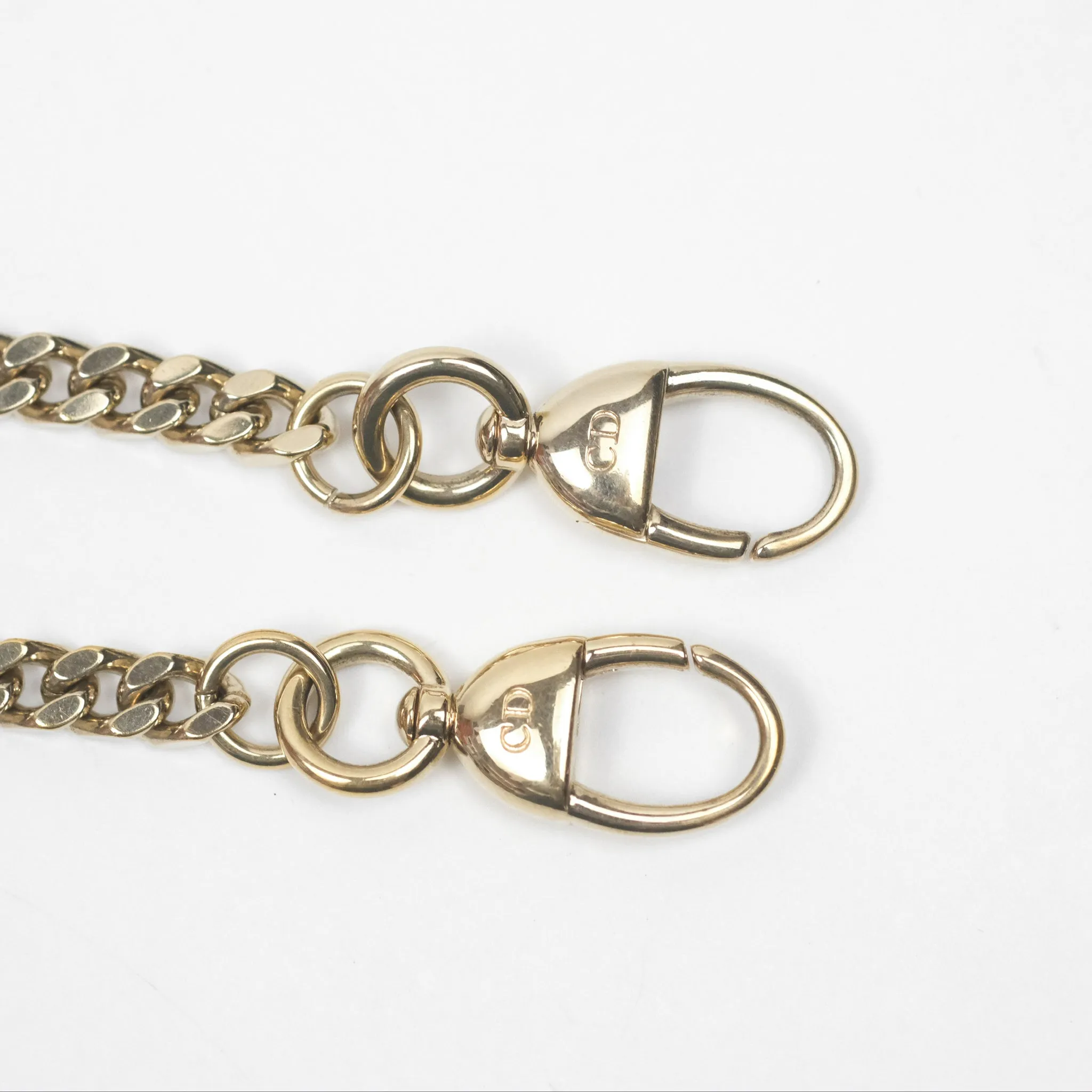 Christian Dior Mini Lady Dior Grey Lambskin Cannage Gold Hardware