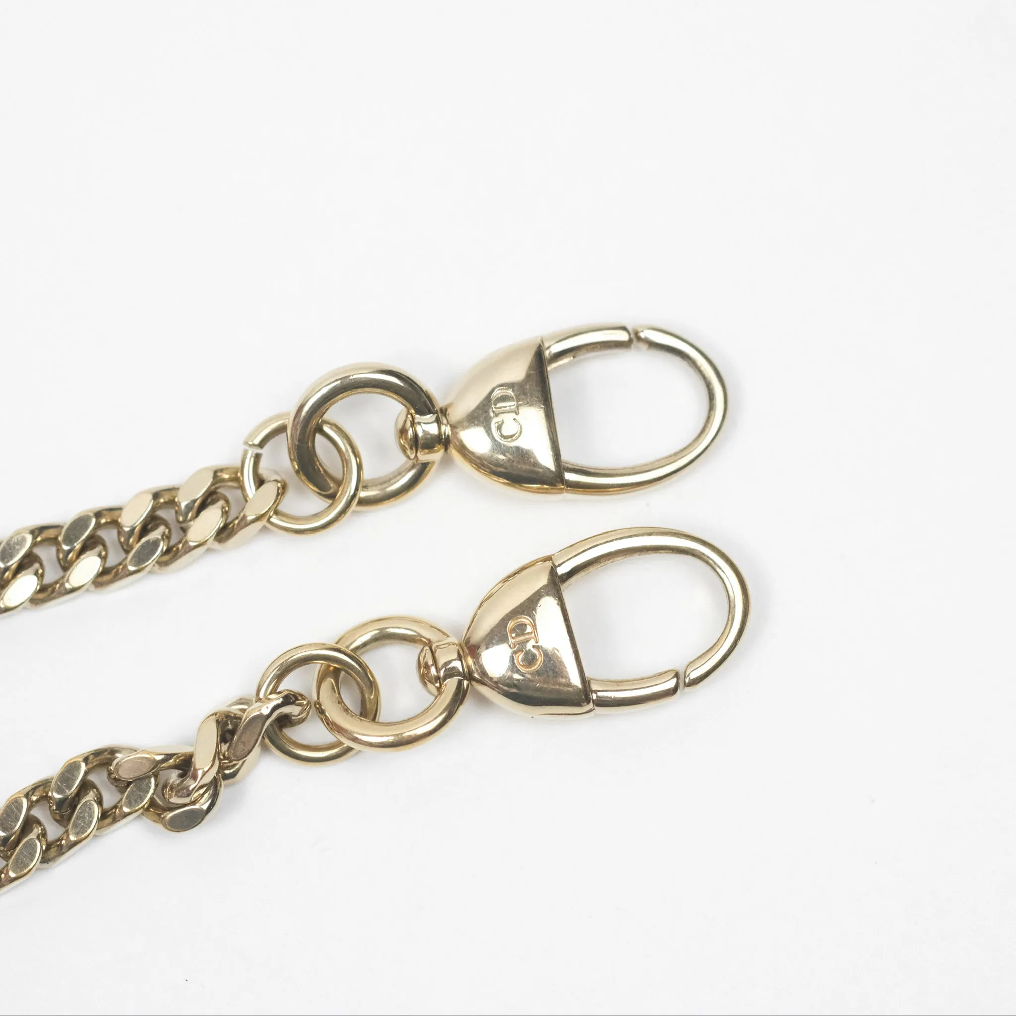 Christian Dior Mini Lady Dior Grey Lambskin Cannage Gold Hardware