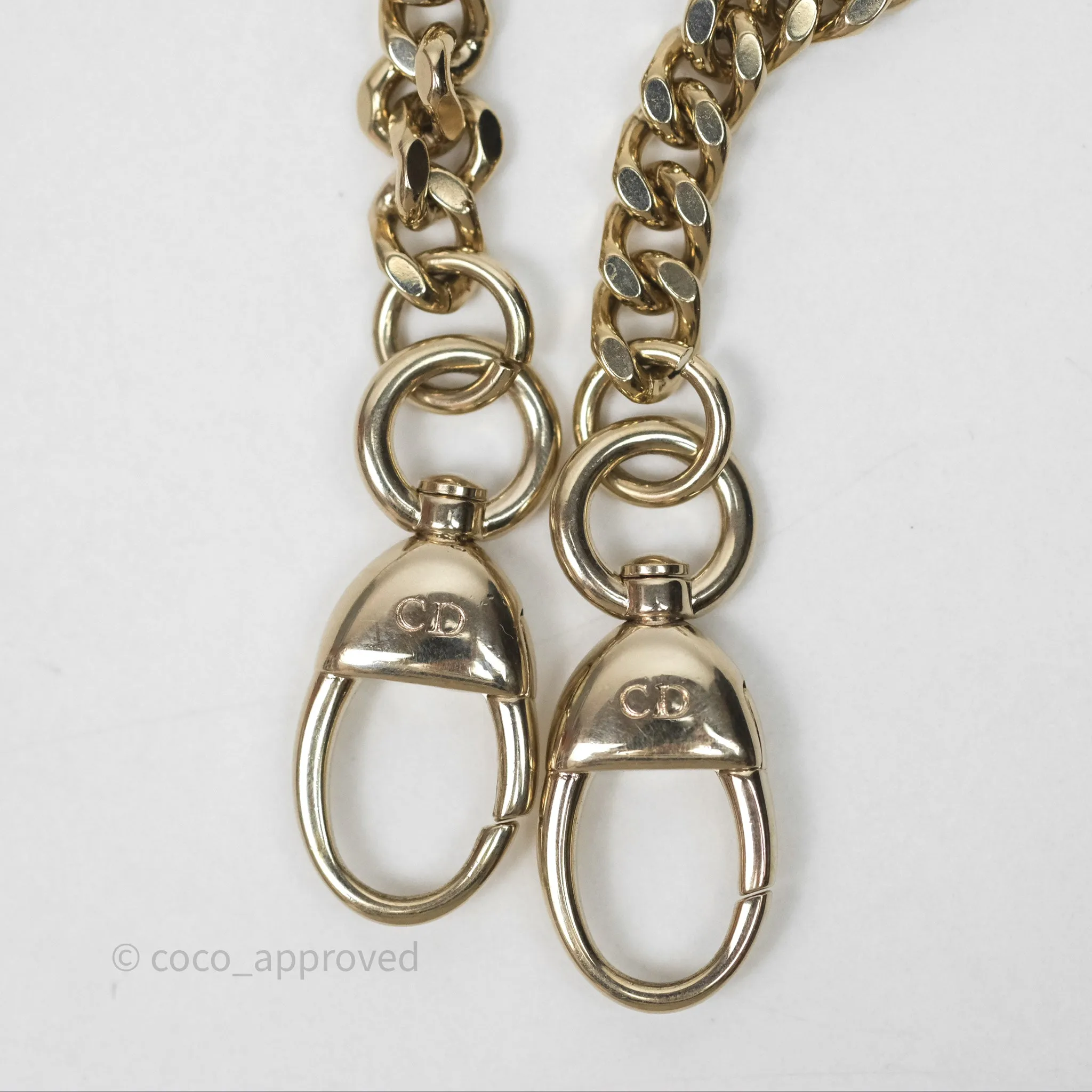 Christian Dior Mini Lady Dior Iridescent Grey Lambskin Cannage Gold Hardware