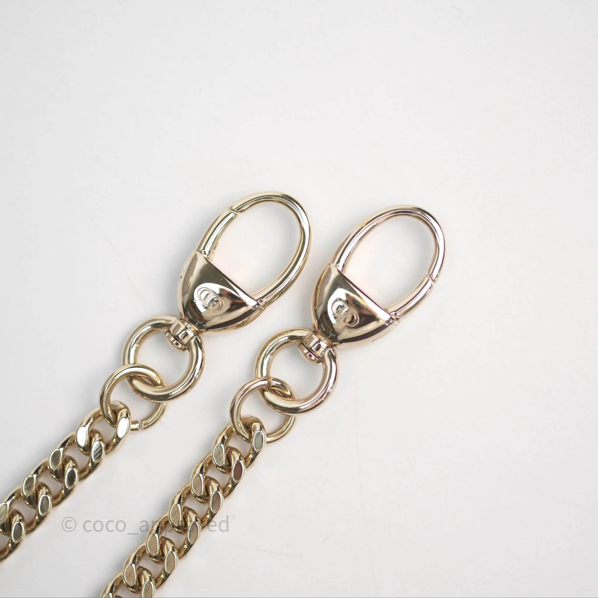 Christian Dior Mini Lady Dior Iridescent Grey Lambskin Cannage Gold Hardware