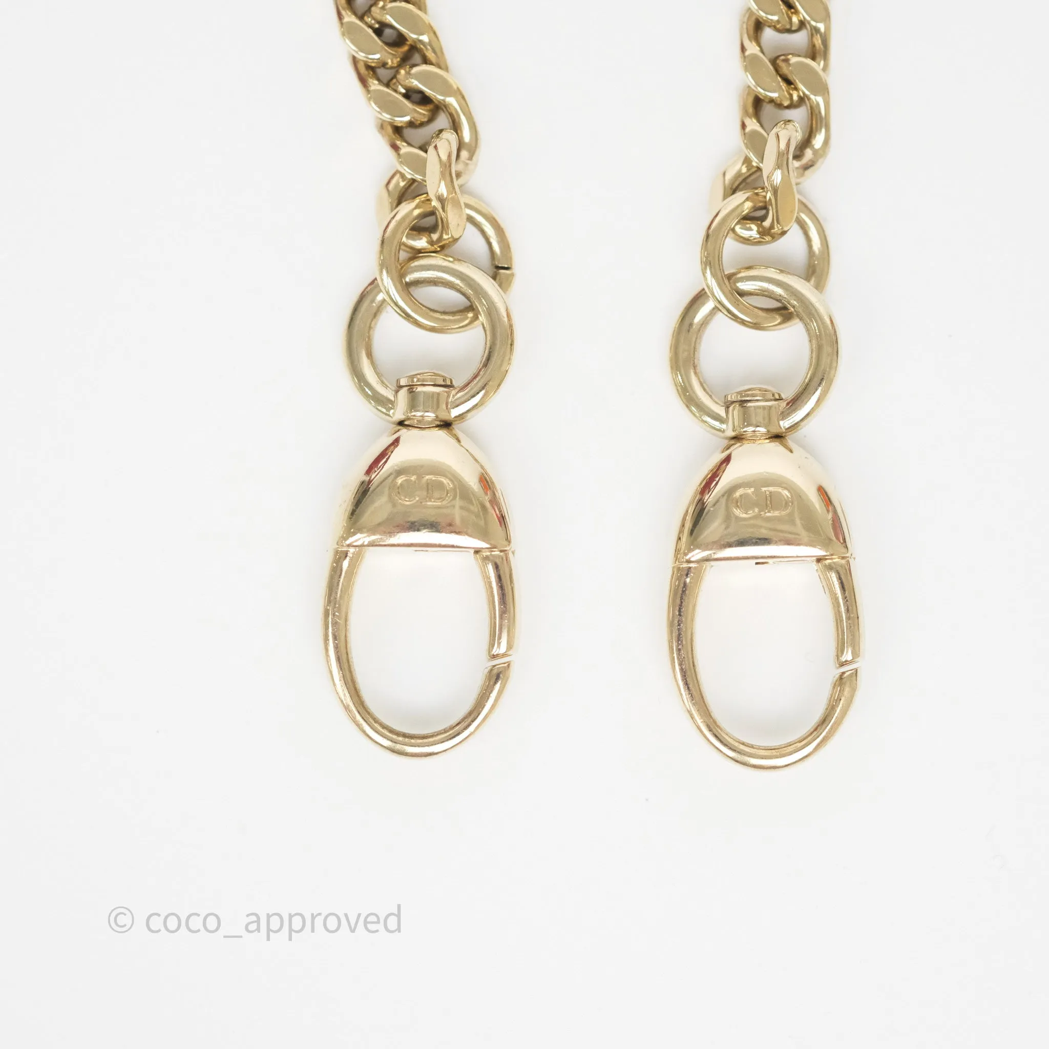 Christian Dior Mini Lady Dior Red Patent Cannage Gold Hardware