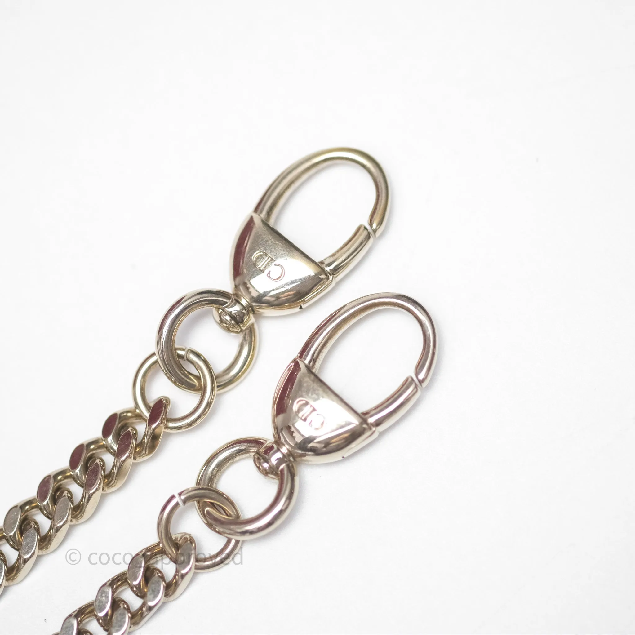 Christian Dior Mini Lady Dior Red Patent Cannage Gold Hardware