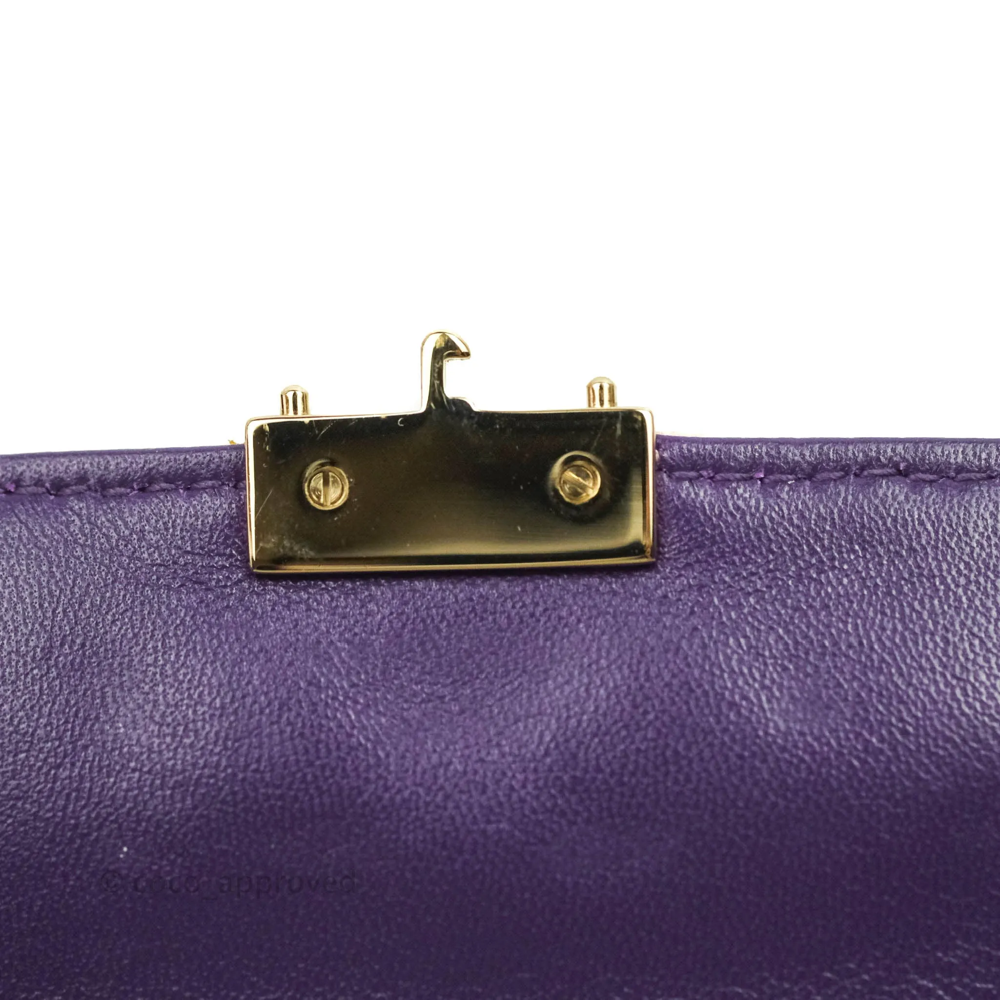 Christian Dior Miss Dior WOC Cannage Pink Lambskin Gold Hardware