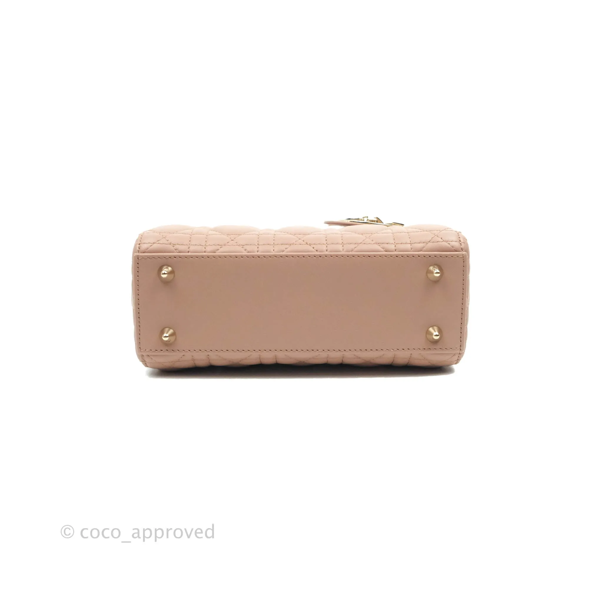 Christian Dior My ABCDior Lady Dior Fard Blush Lambskin Gold Hardware