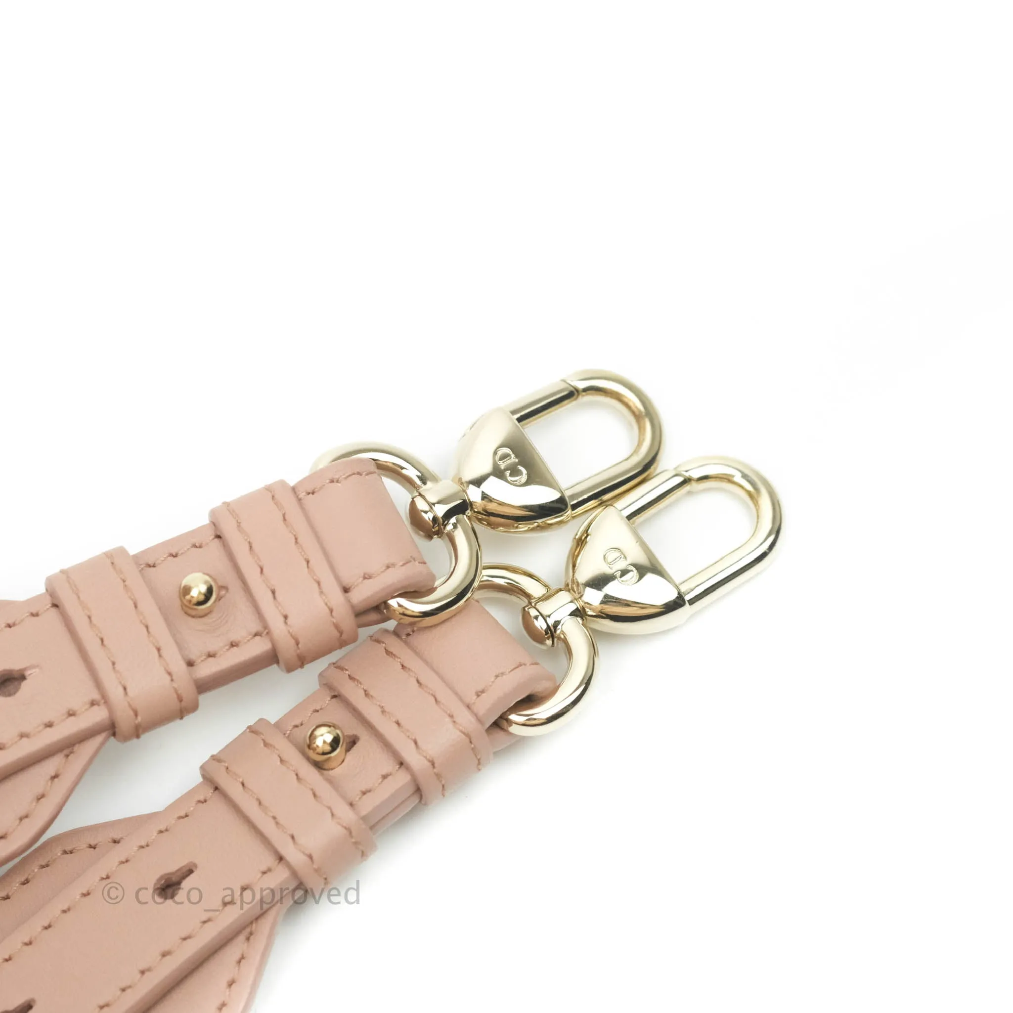 Christian Dior My ABCDior Lady Dior Fard Blush Lambskin Gold Hardware