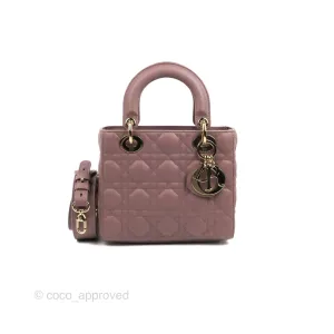 Christian Dior My ABCDior Lady Dior Peony Pink Lambskin Gold Hardware