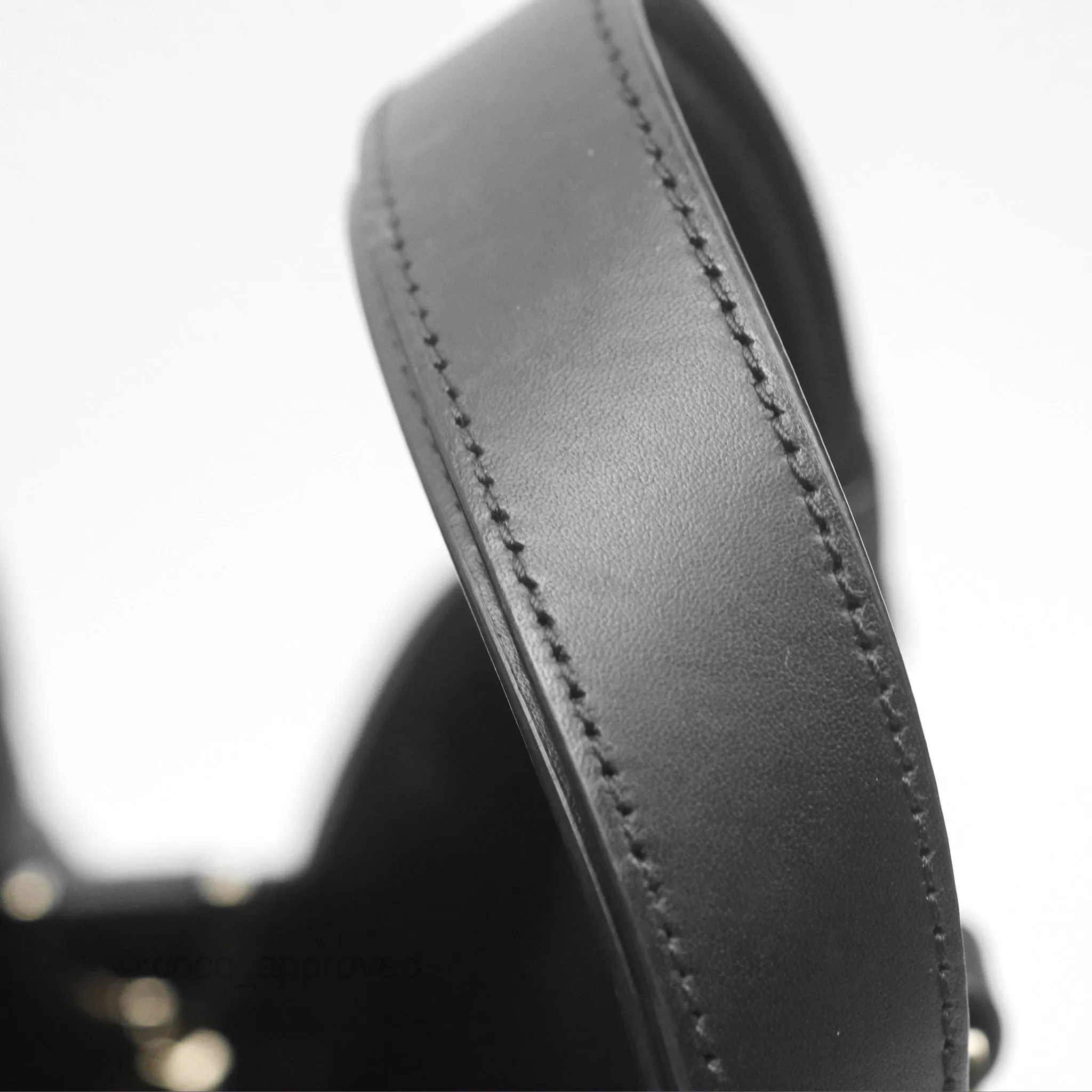 Christian Dior Small Dior Toujours Bag Black Macrocannage Calfskin