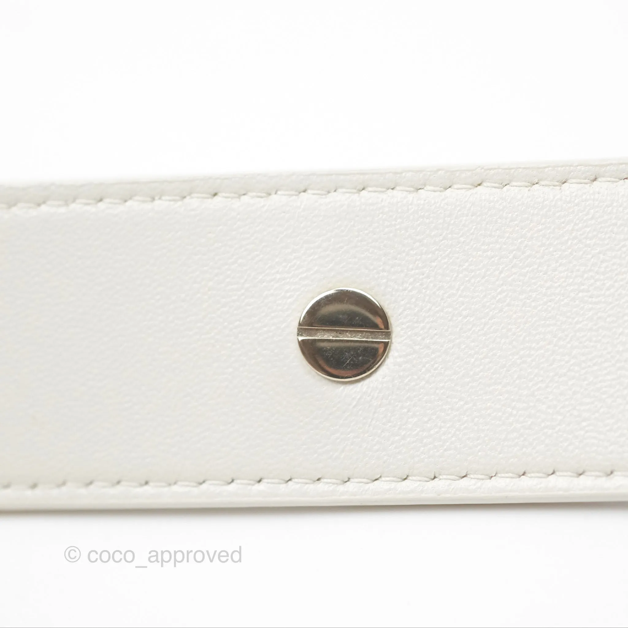 Christian Dior Small Lady Dior My ABCDior Bag Latte Cannage Lambskin