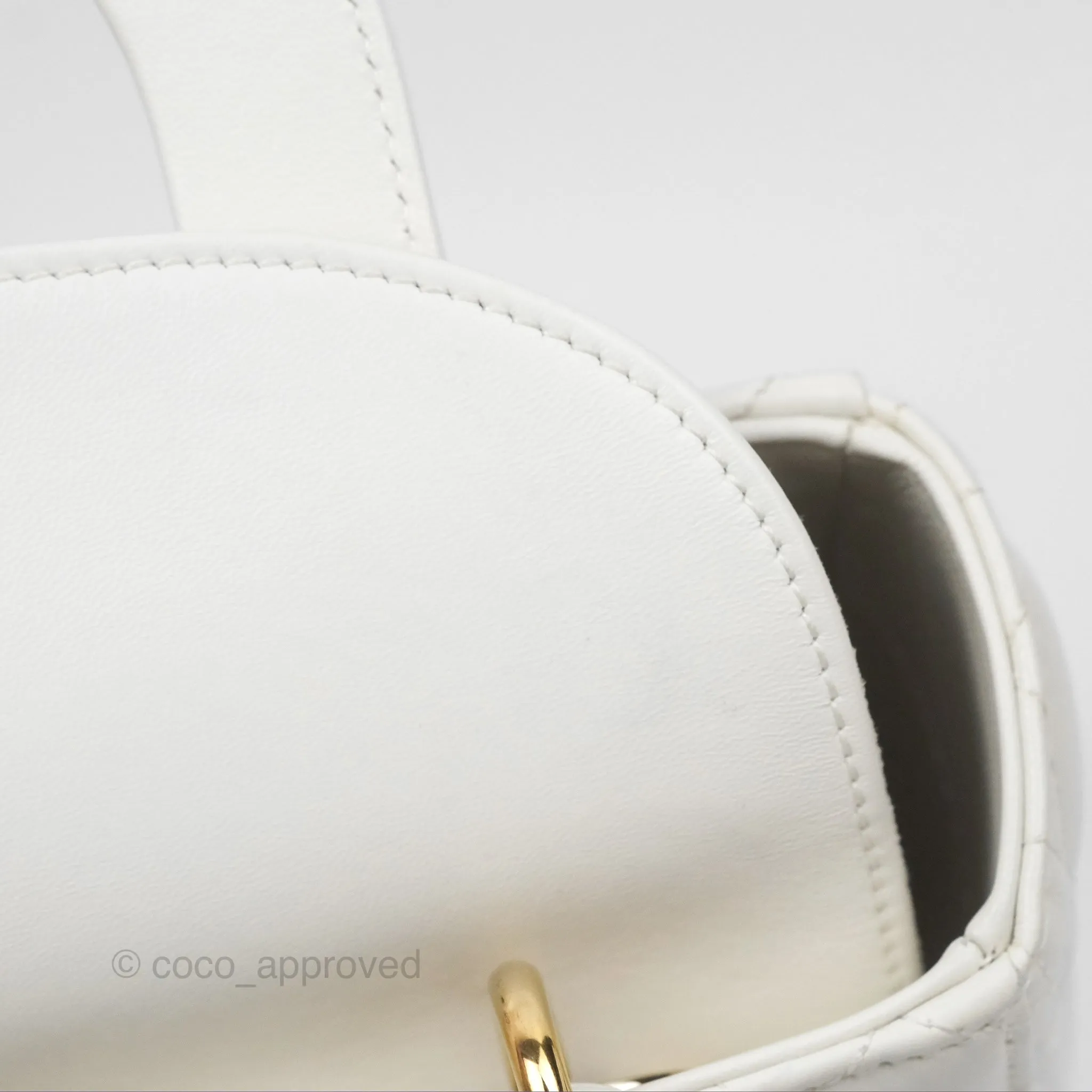 Christian Dior Small Lady Dior My ABCDior Bag Latte Cannage Lambskin