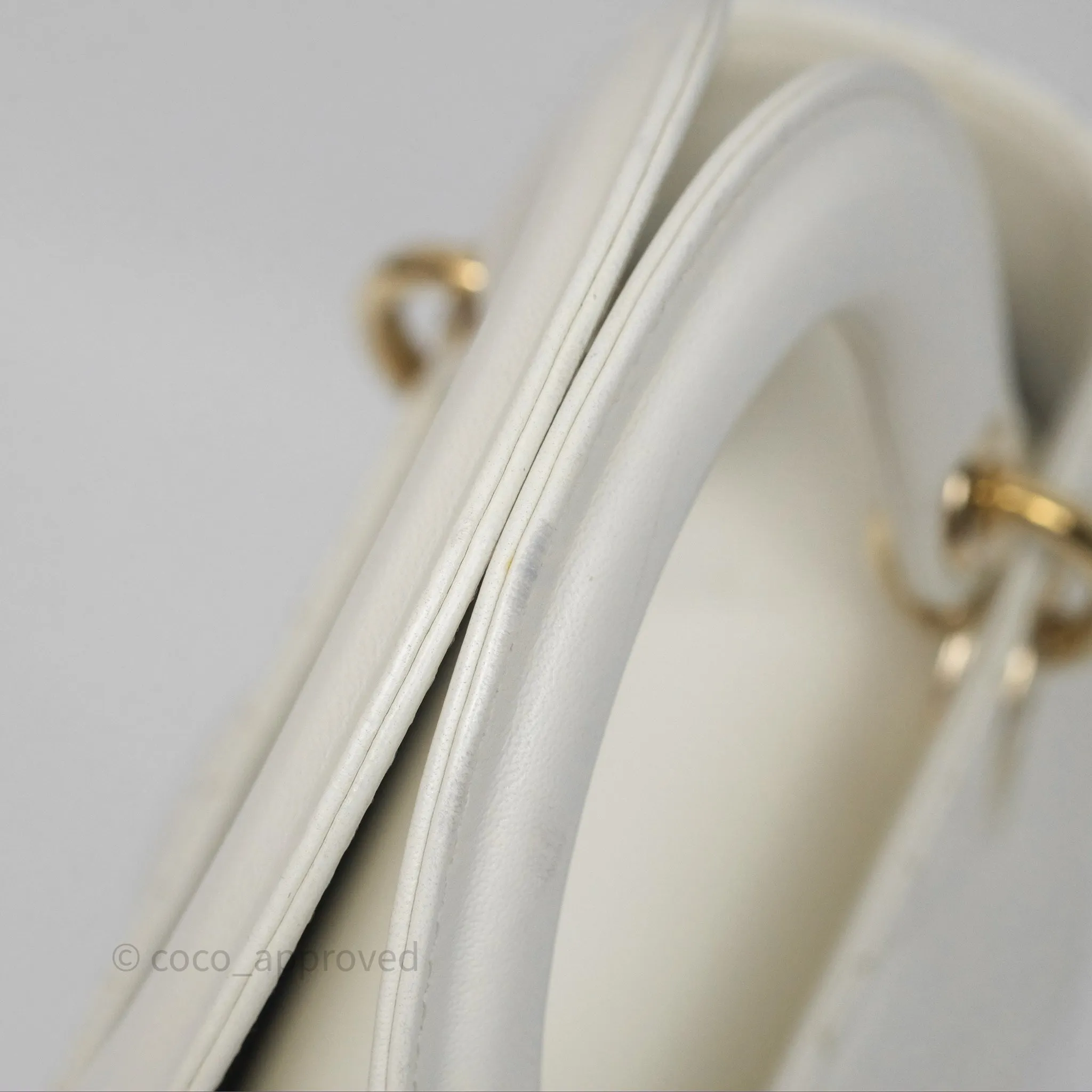 Christian Dior Small Lady Dior My ABCDior Bag Latte Cannage Lambskin