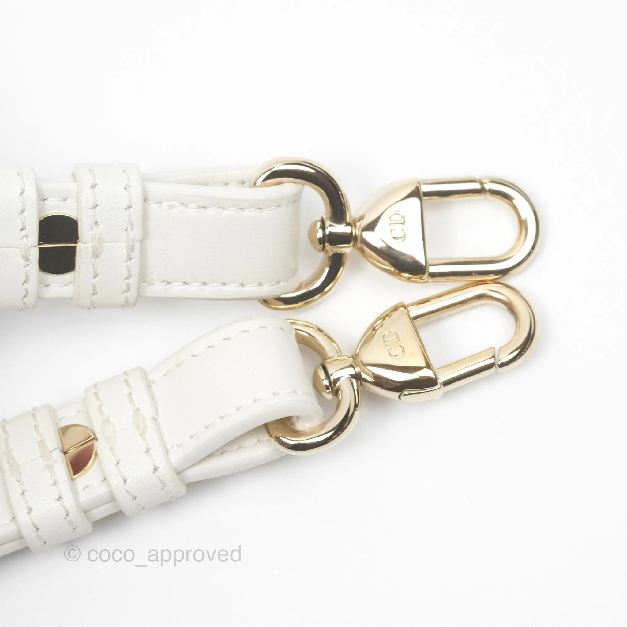 Christian Dior Small Lady Dior My ABCDior Bag Latte Cannage Lambskin