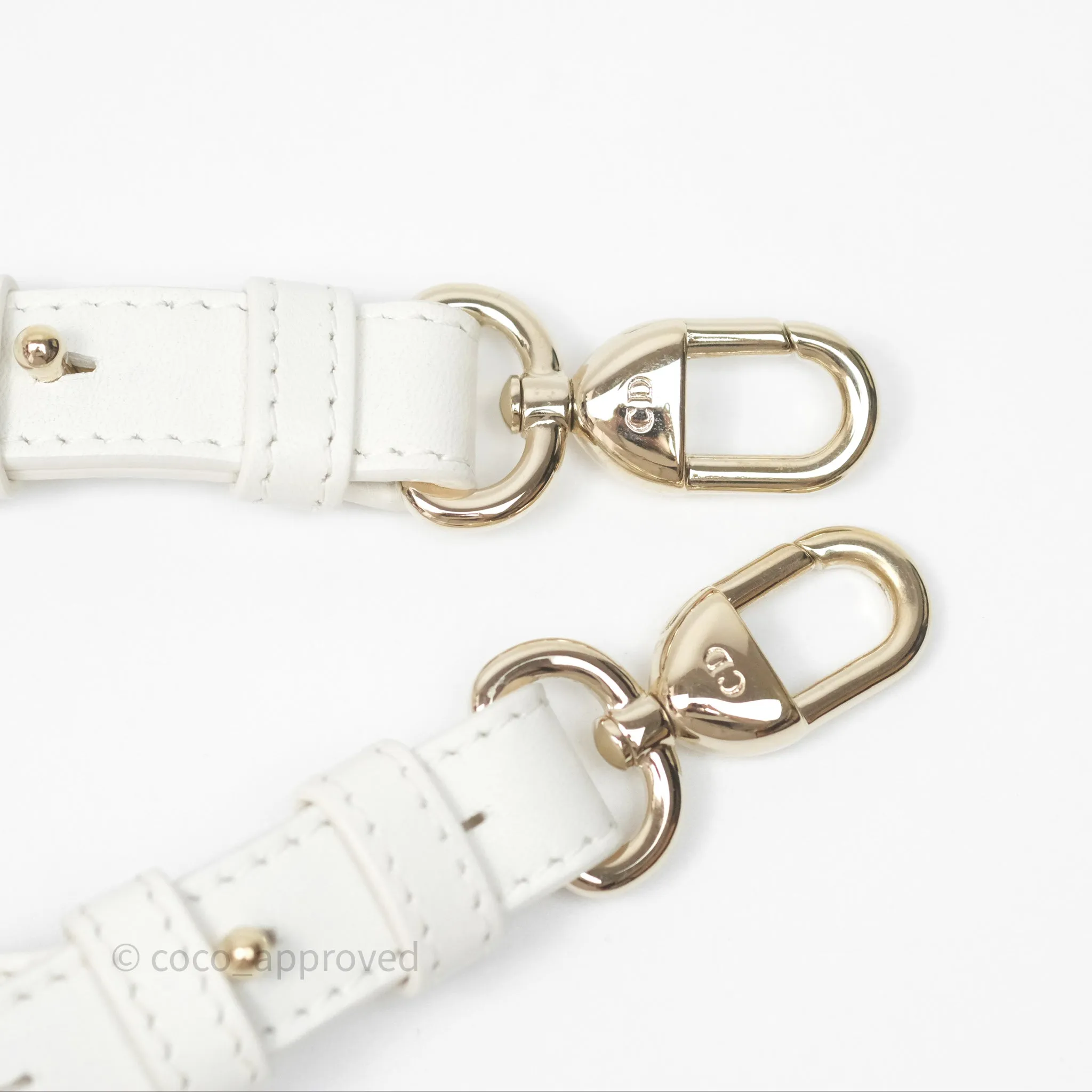 Christian Dior Small Lady Dior My ABCDior Bag Latte Cannage Lambskin