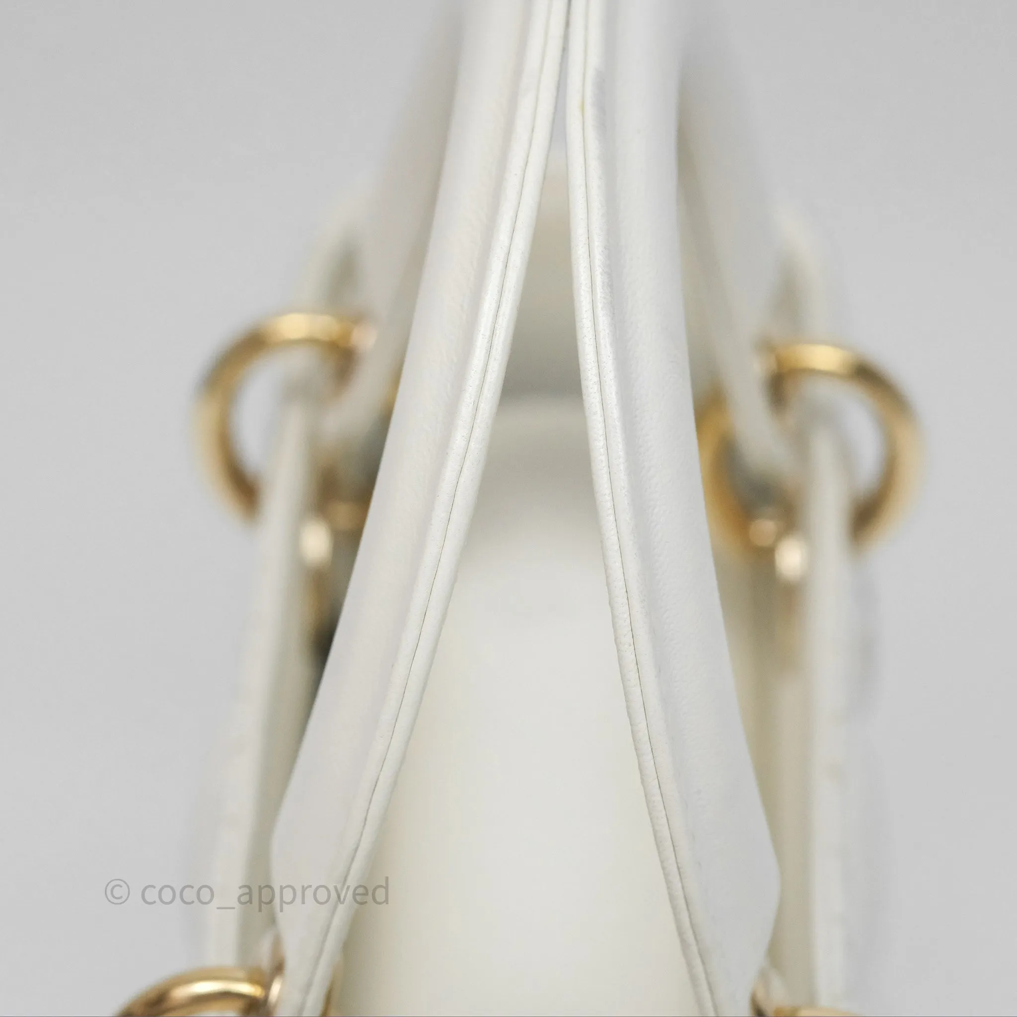 Christian Dior Small Lady Dior My ABCDior Bag Latte Cannage Lambskin