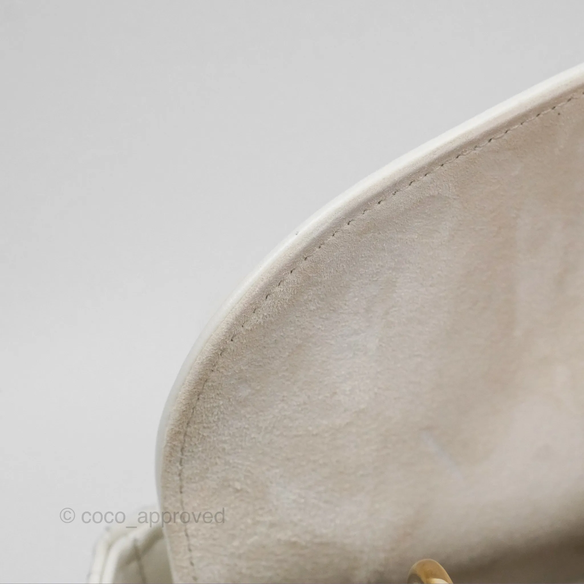 Christian Dior Small Lady Dior My ABCDior Bag Latte Cannage Lambskin